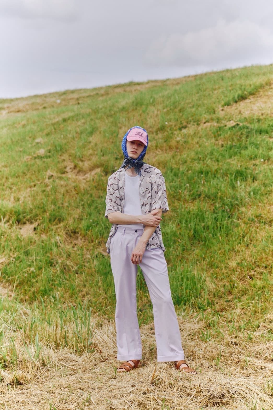 HOLO MARKET/ホロマーケット/HMV S/S SHIRTS/総柄アロハ半袖シャツ BEIGE 1