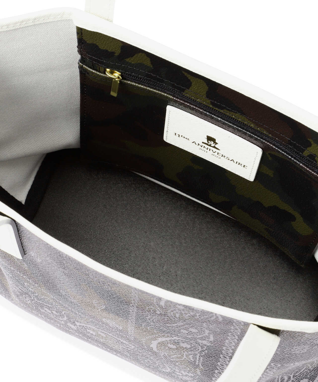 GENTIL BANDIT/ジャンティバンティ/11周年限定トートバッグ PM バンダナ 小 KCM WHITE FREE