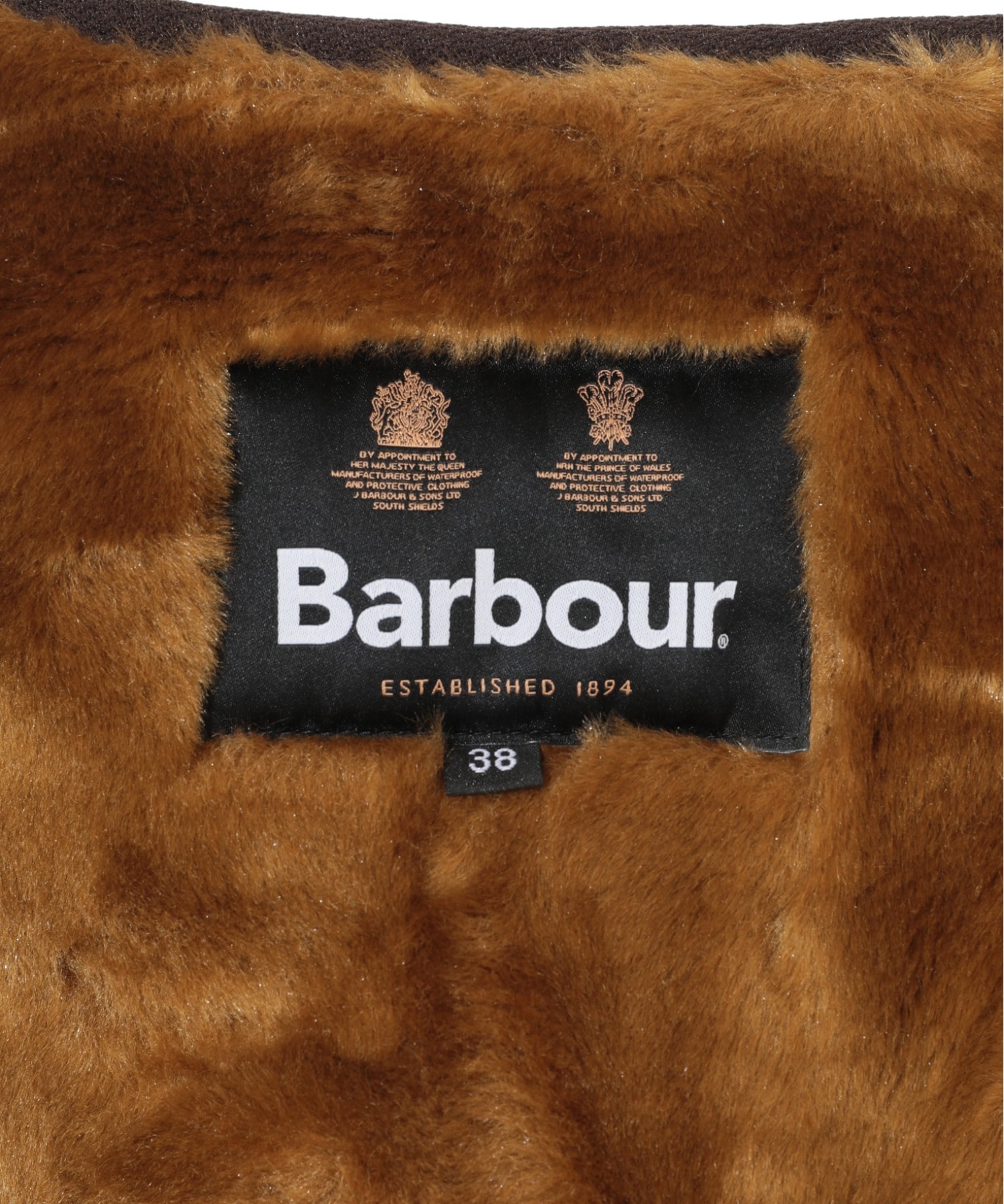 BARBOUR/バブアー/フロントジップファーライナーベスト（スリムフィット） LIGHT BROWN 42