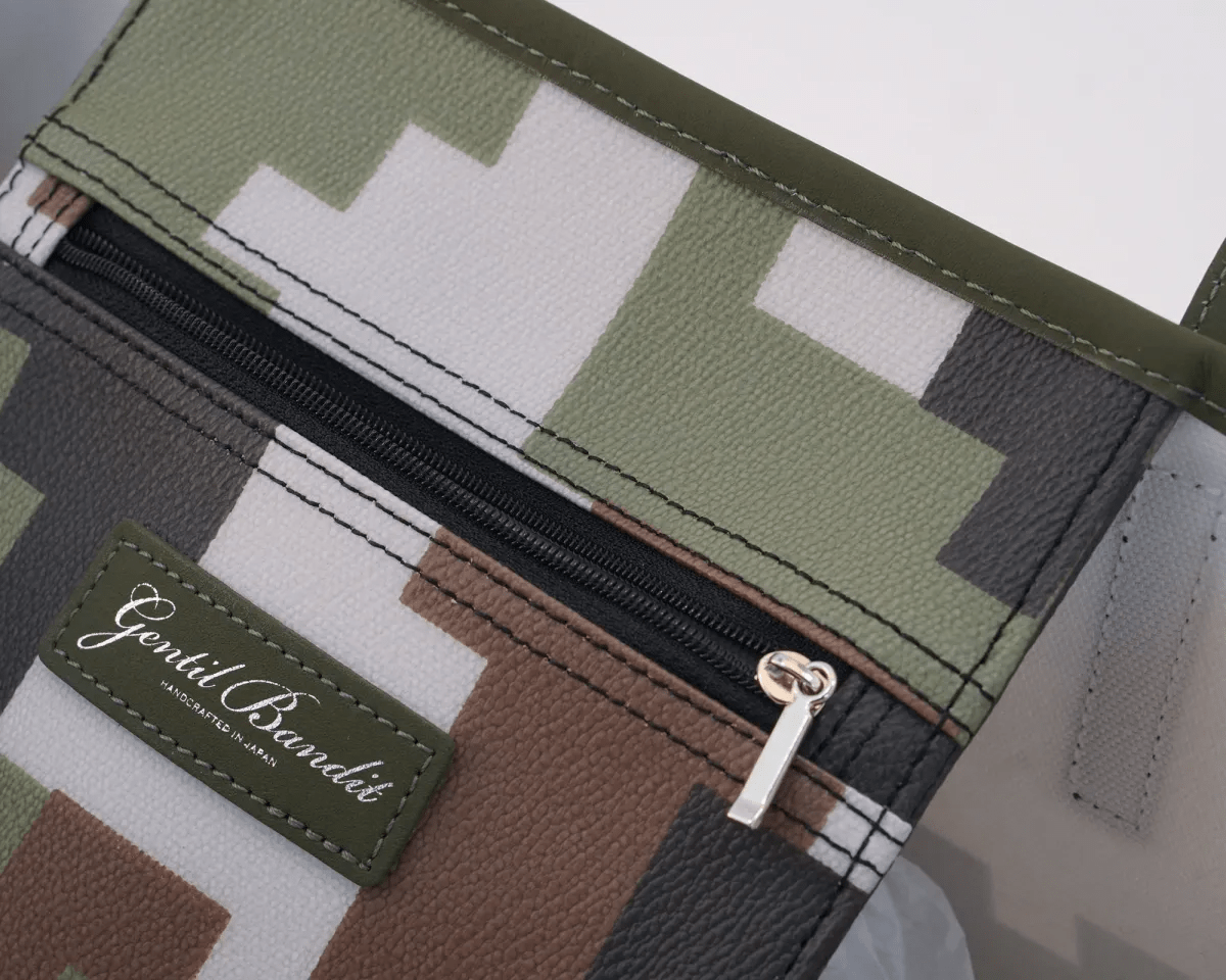 GENTIL BANDIT/ジャンティバンティ/トートバッグ MM カーキデジカモ F