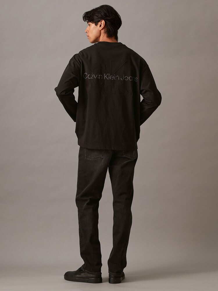 CalvinKlein/カルバンクライン/ロングスリーブTシャツ - エンボスバックロゴロングスリーブプルオーバー(M BLACK)｜  B'2nd｜名古屋PARCO | ONLINE PARCO（オンラインパルコ）