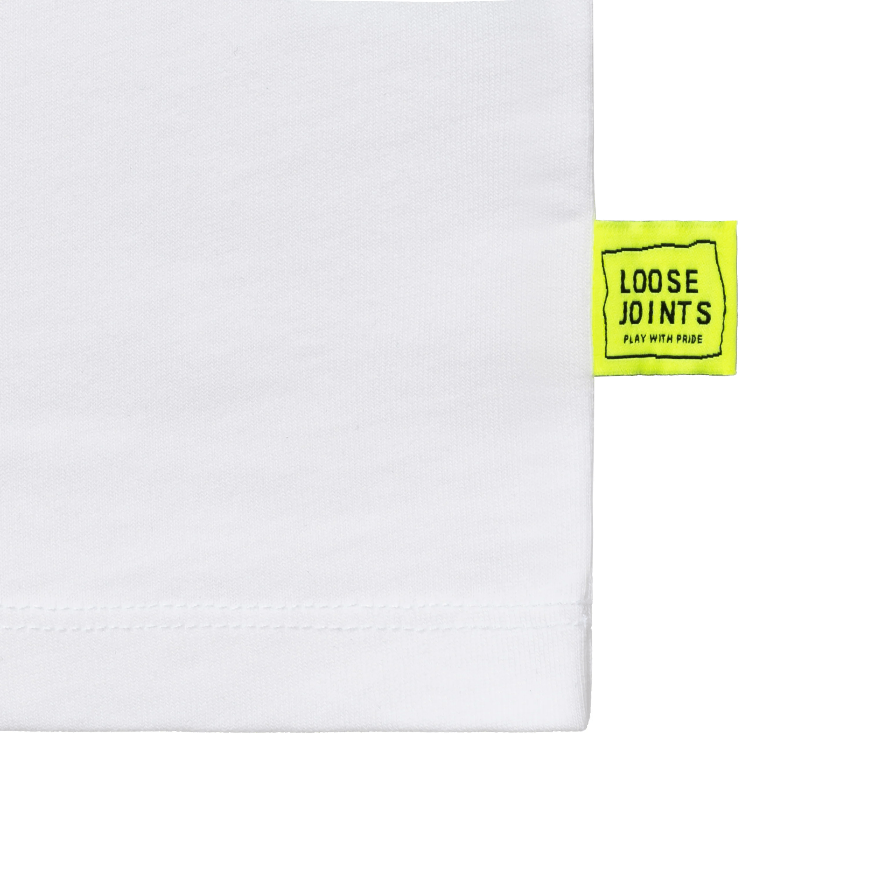 loosejoints/ルーズジョインツ/JASON FOX - 'DOG' S/S TEE WHITE S