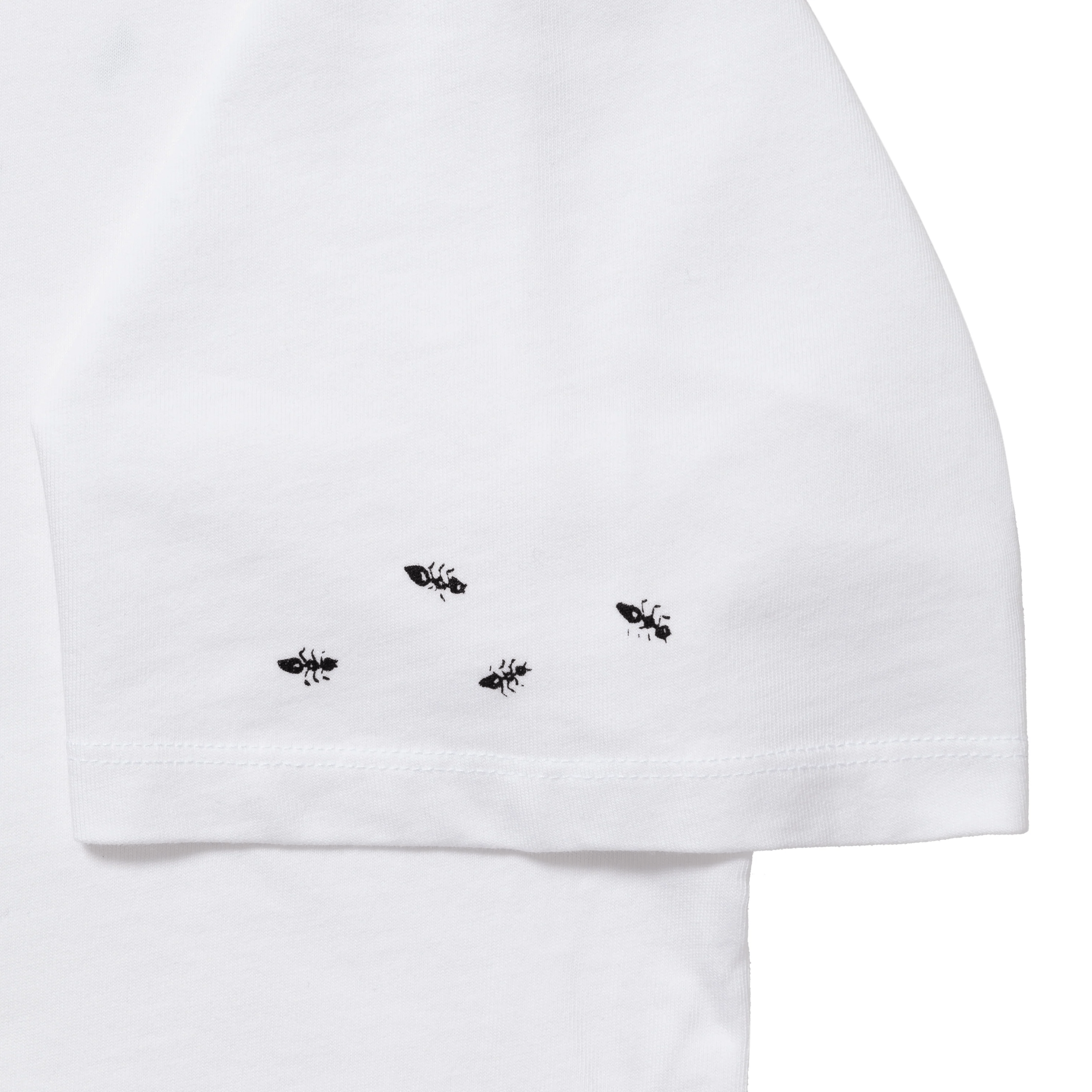 loosejoints/ルーズジョインツ/ORIGATO PLASTICO (HAJIME TACHIBANA ＋ MATERIAL) - 'MONACO-VOGUE' S/S TEE WHITE S