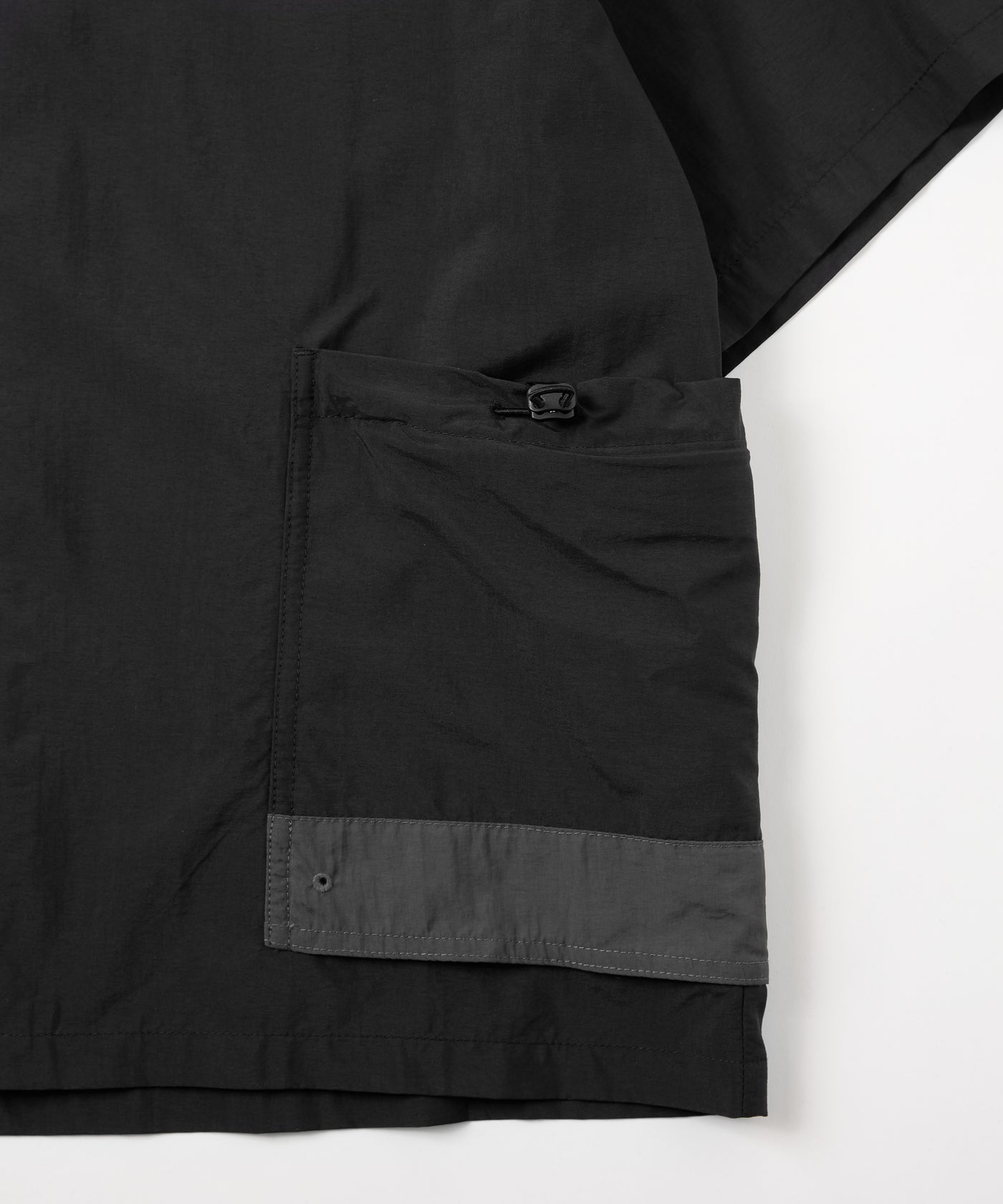 meltum × WILDTHINGS/メルタム × ワイルドシングス/SUPPLEX POUCH SHIRT BLACK 2
