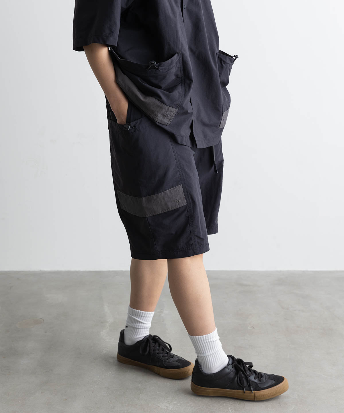 meltum × WILDTHINGS/メルタム × ワイルドシングス/SUPPLEX POUCH SHORTS BLACK 2