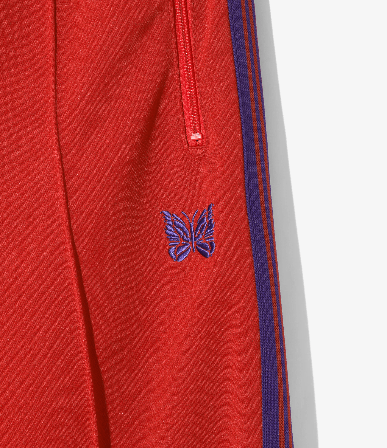 Needles/ニードルズ/Track Pant - Poly Smooth C-red S