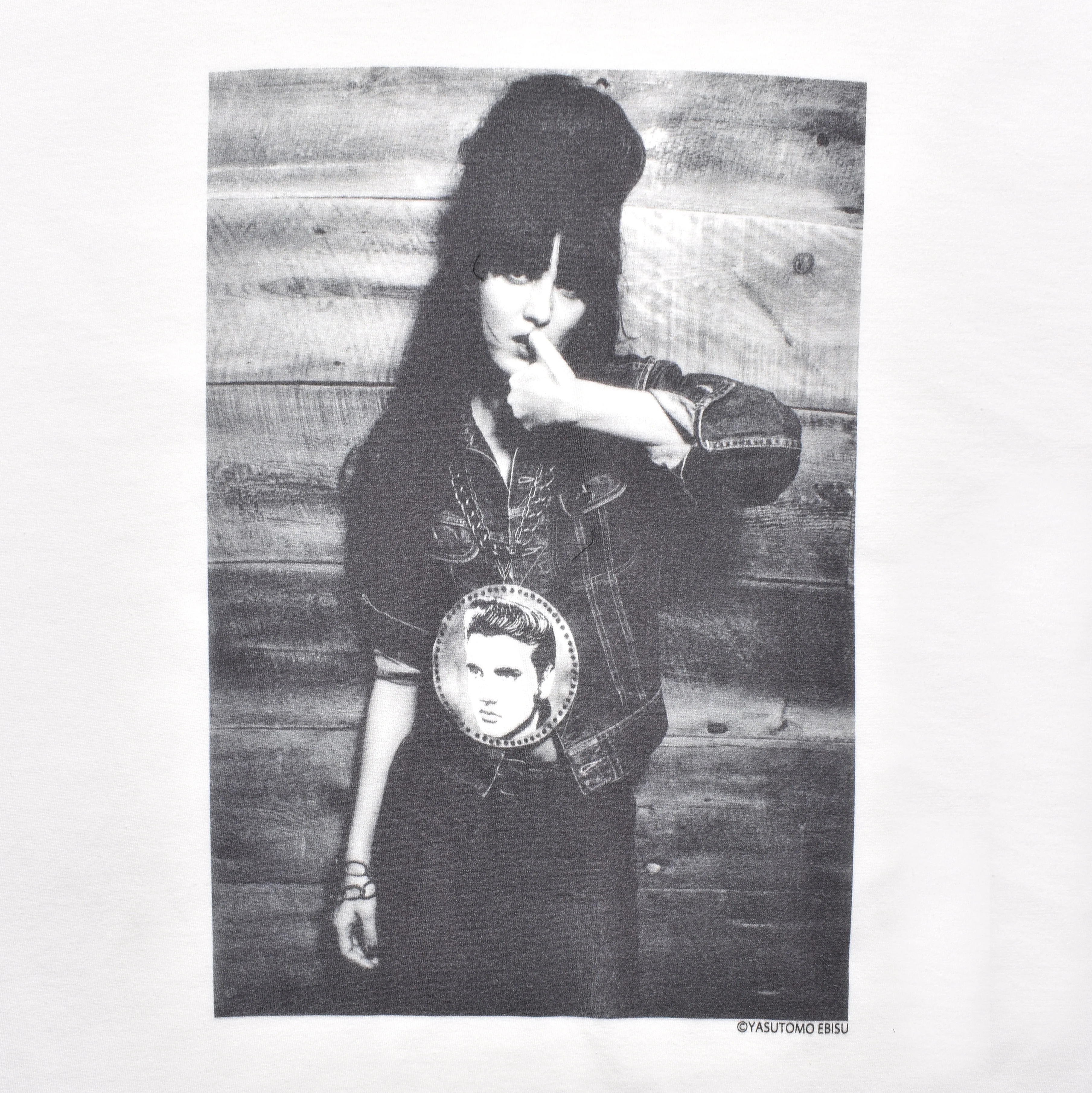 MINEDENIM/マインデニム/Stie-lo × Irina.L "Presley" T-SH WHITE M