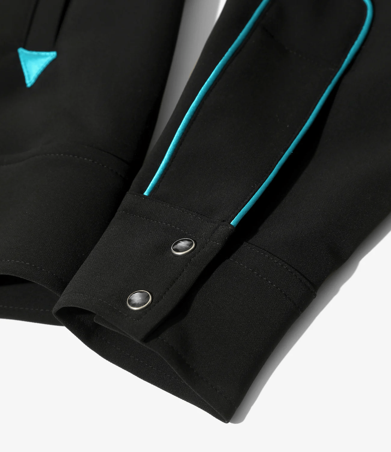 Needles/ニードルズ/PIPING COWBOY JKT-POLY DOUBLE CLOTH C-black S