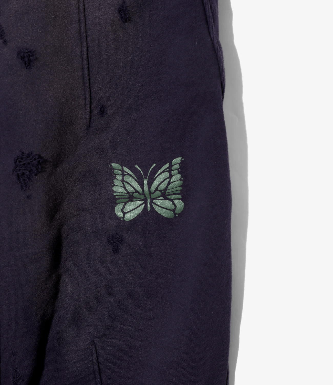 Needles/ニードルズ/DECONSTRUCTED H.D. SWEAT PANT - COTTON FRENCH TERRY B-purple XS