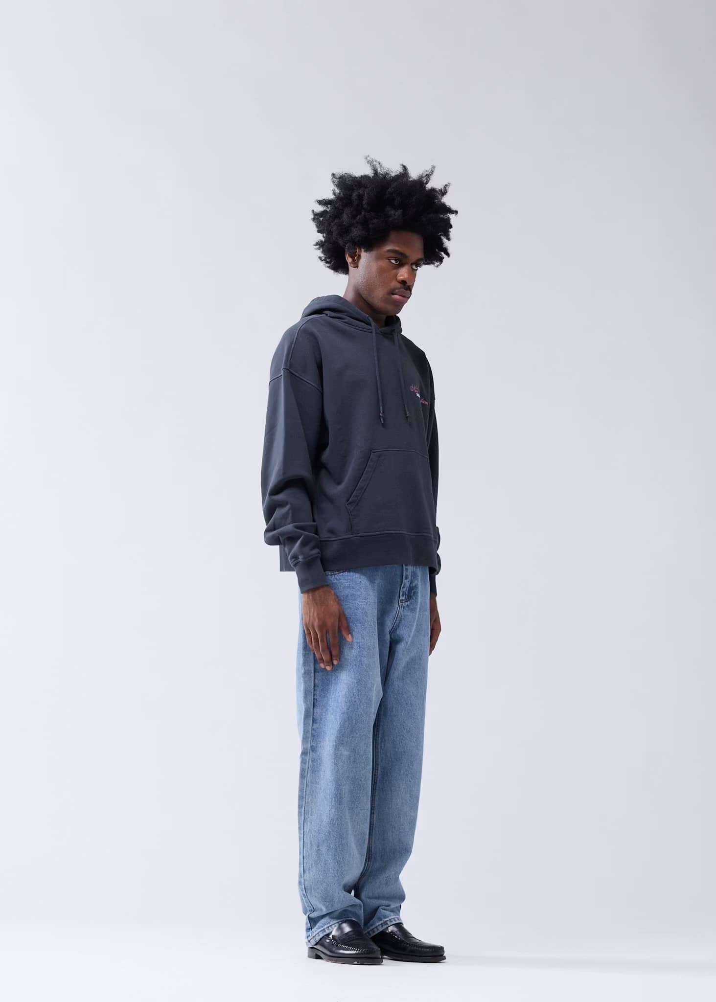 NewAmsterdam/ニューアムステルダム/ATLAS HOODIE BLACK BLACK S