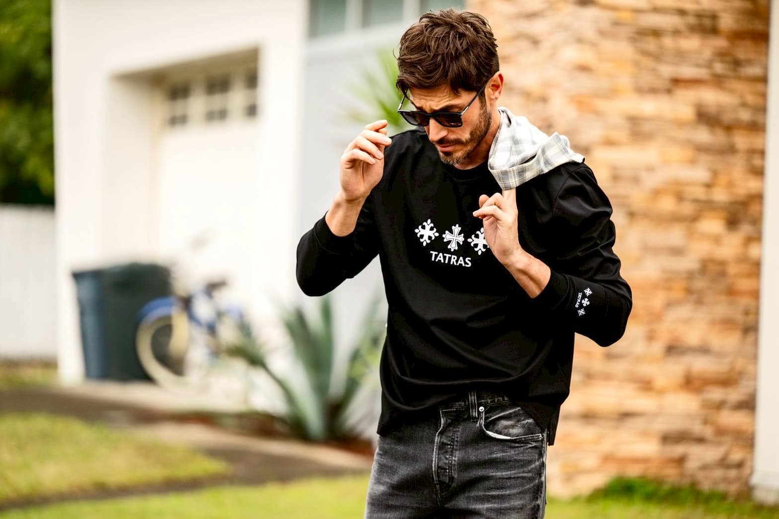 TATRAS/タトラス/ 【B'2nd Exclusive】EMILIOタトラス別注 L/S T Black 1(S)