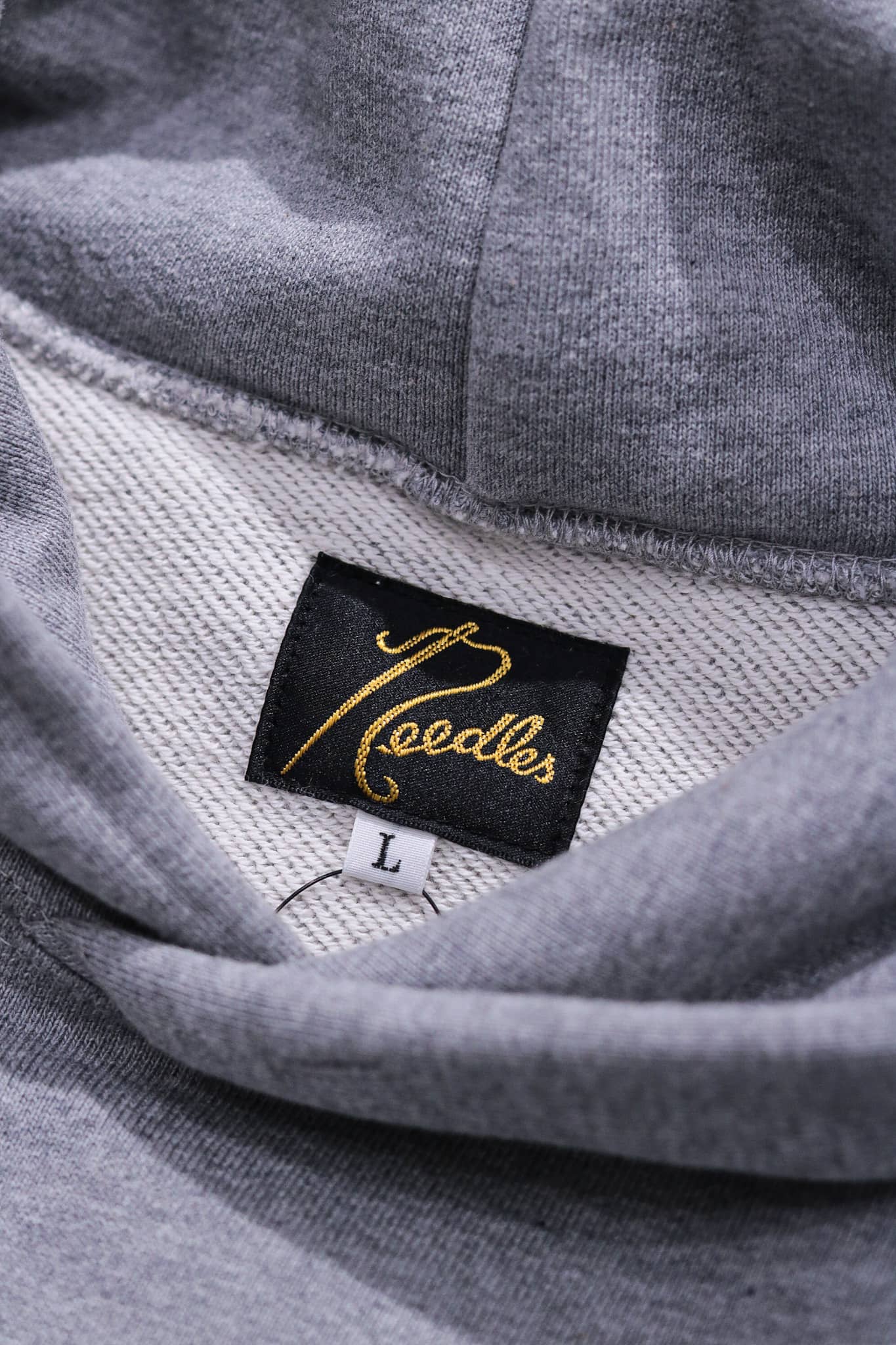 Needles/ニードルズ/【B'2nd EXCLUSIVE】Track Hoodie - Cotton Jersey GRAY S