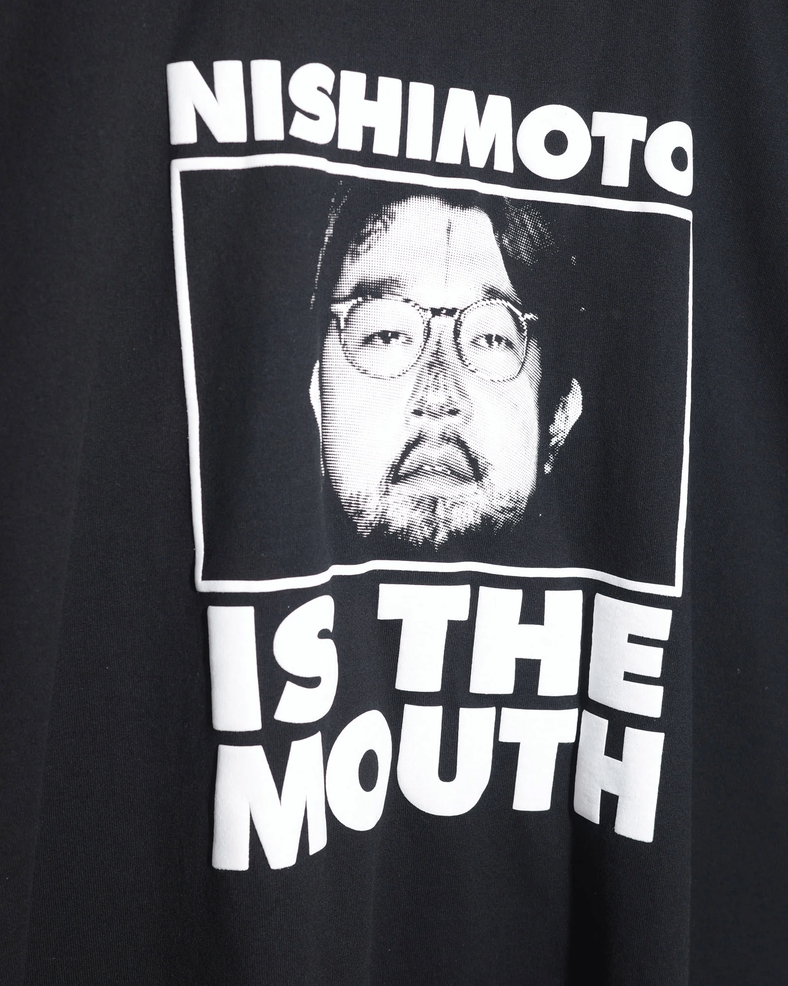 NISHIMOTO IS THE MOUTH/ニシモトイズザマウス/WIDE S/S TEE NIM-LWD11C BLACK S-M