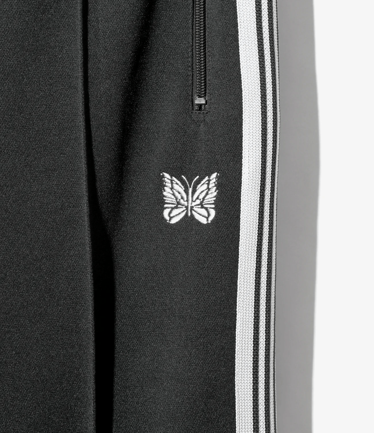 Needles/ニードルズ/Track Pant - Poly Smooth CHARCOAL XS