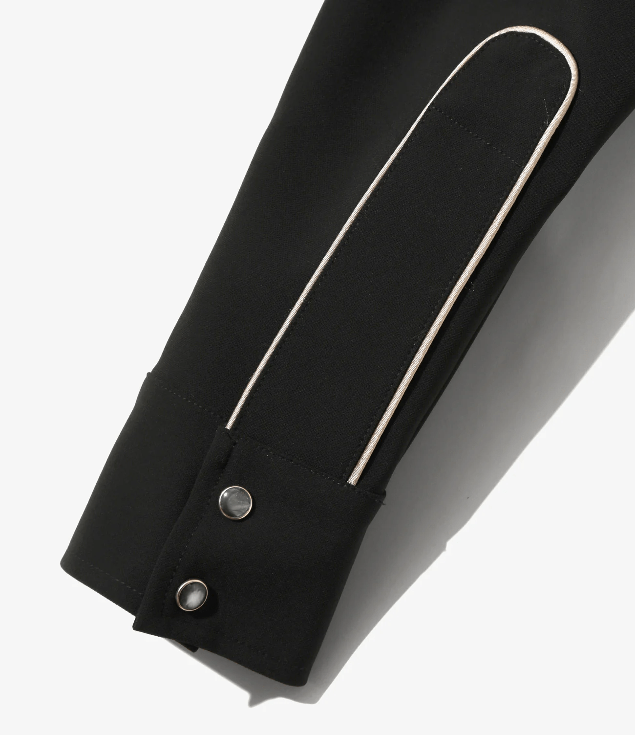 Needles/ニードルズ/Piping Cowboy Jacket - Poly Double Cloth BLACK S