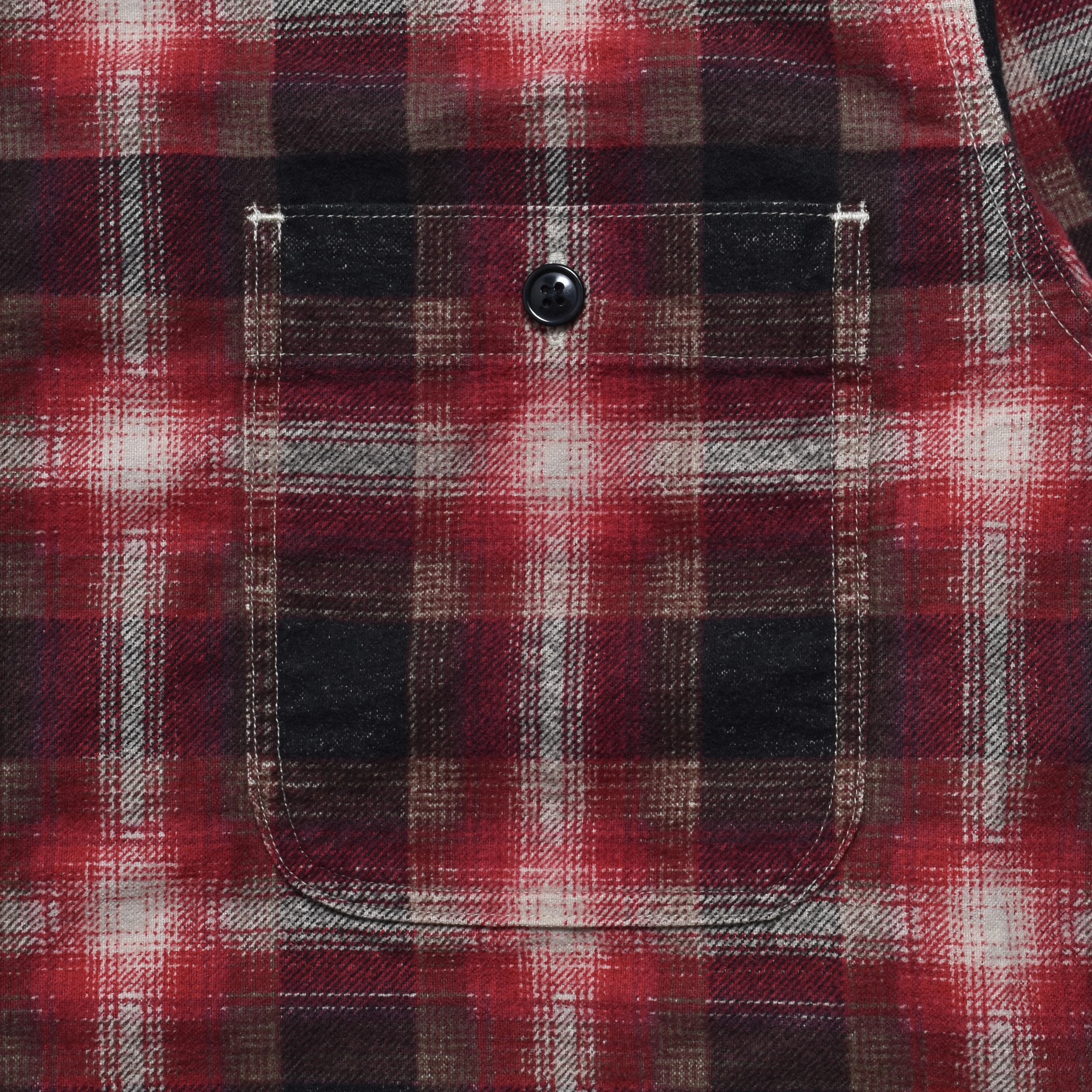 MINEDENIM/マインデニム/Plaid Print Flannel Work SH RPT 1