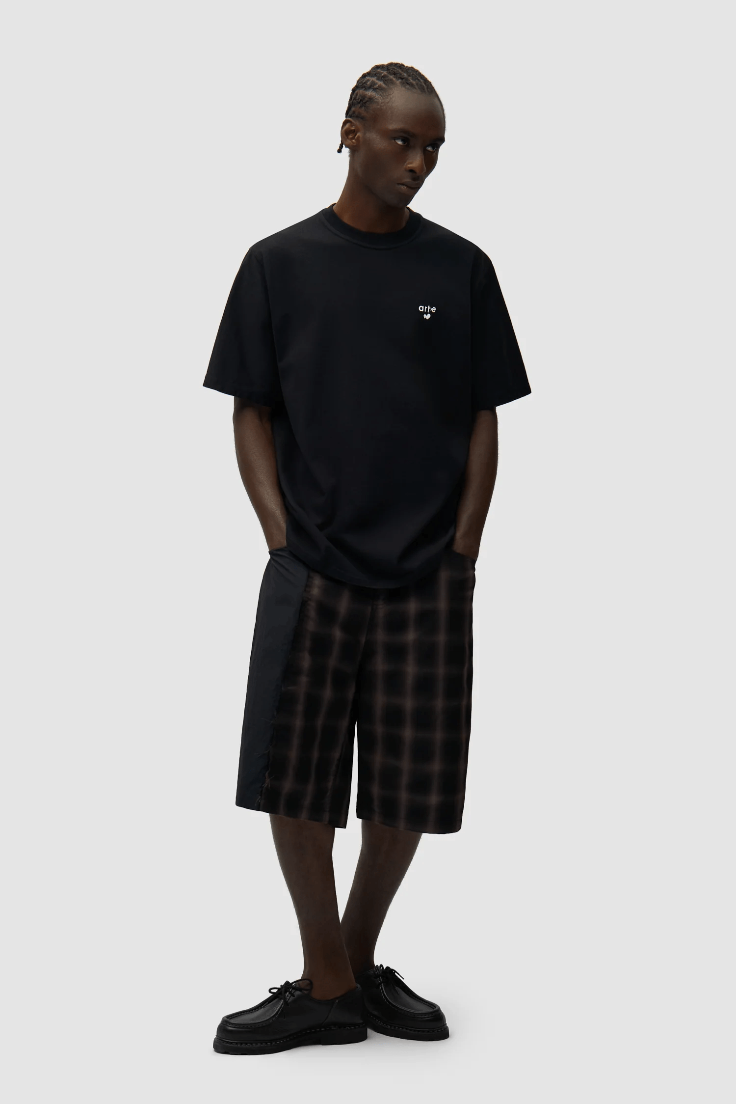 ARTE ANTWERP/アルテ アントワープ/Heart Logo T-shirt BLACK S