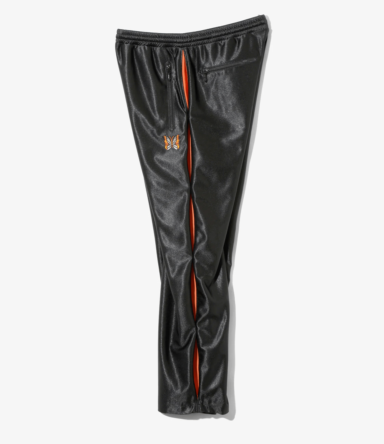 Needles/ニードルズ/TRACK PANT - TRICOT SATEEN BLACK S