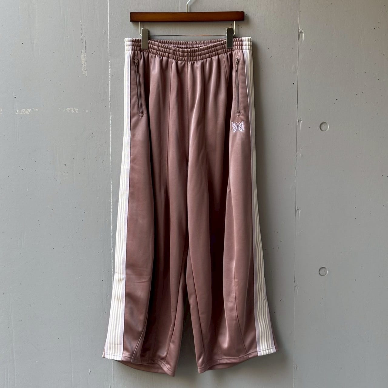 NEEDLES【B’2nd EXCLUSIVE】/ニードルズ【B'2nd別注】/H.D. Track Pant - Poly Smooth TOUPE XS