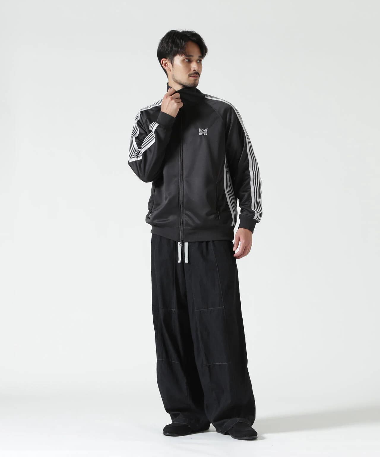 NEEDLES/ニードルズ/H.D. PANT - 6OZ DENIM BLACK XS