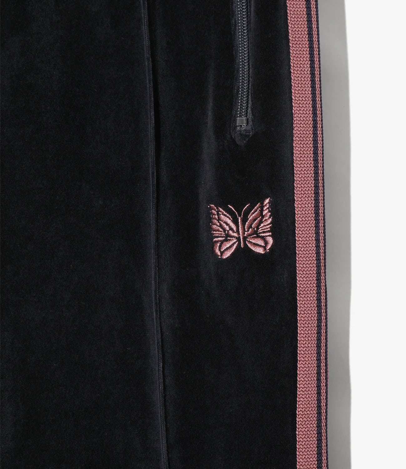 NEEDLES/ニードルズ/NARROW TRACK PANT - C/PE VELOUR B-Navy S
