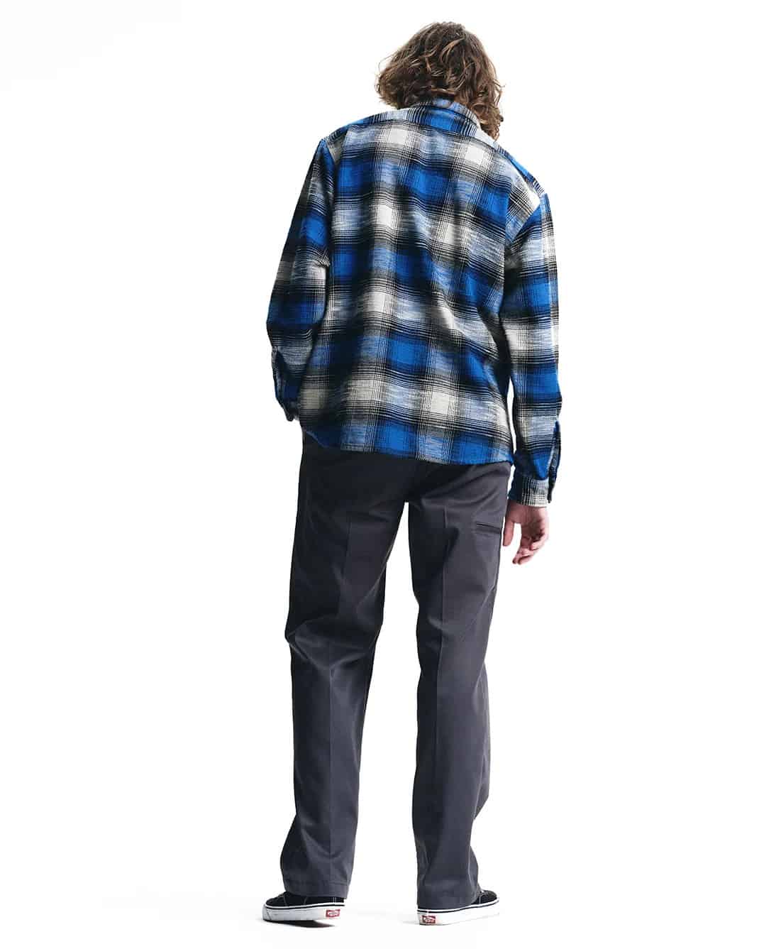 MINEDENIM/マインデニム/Heavy Cotton Flannel Ombre Work Shirt BPT 1
