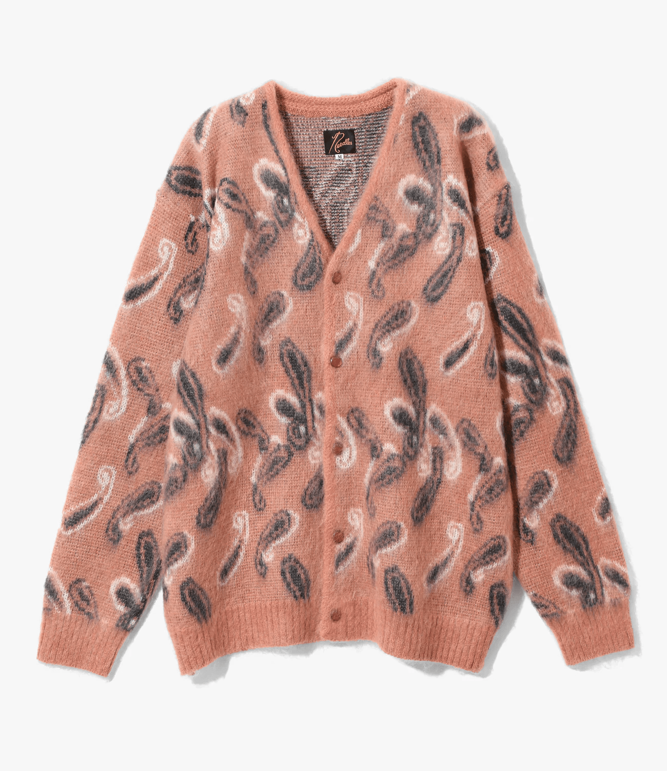 Needles MOHAIR CARDIGAN - PAISLEY(S Pink)｜ B'2nd｜名古屋PARCO