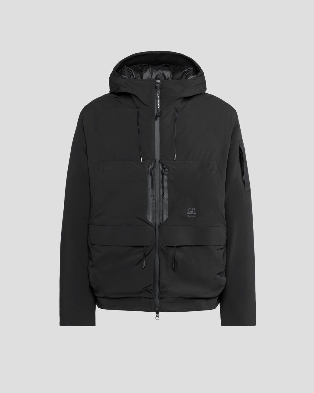 C.P. COMPANY Micro-M (R) Hooded Down Jacket(48 BLACK)｜ B'2nd