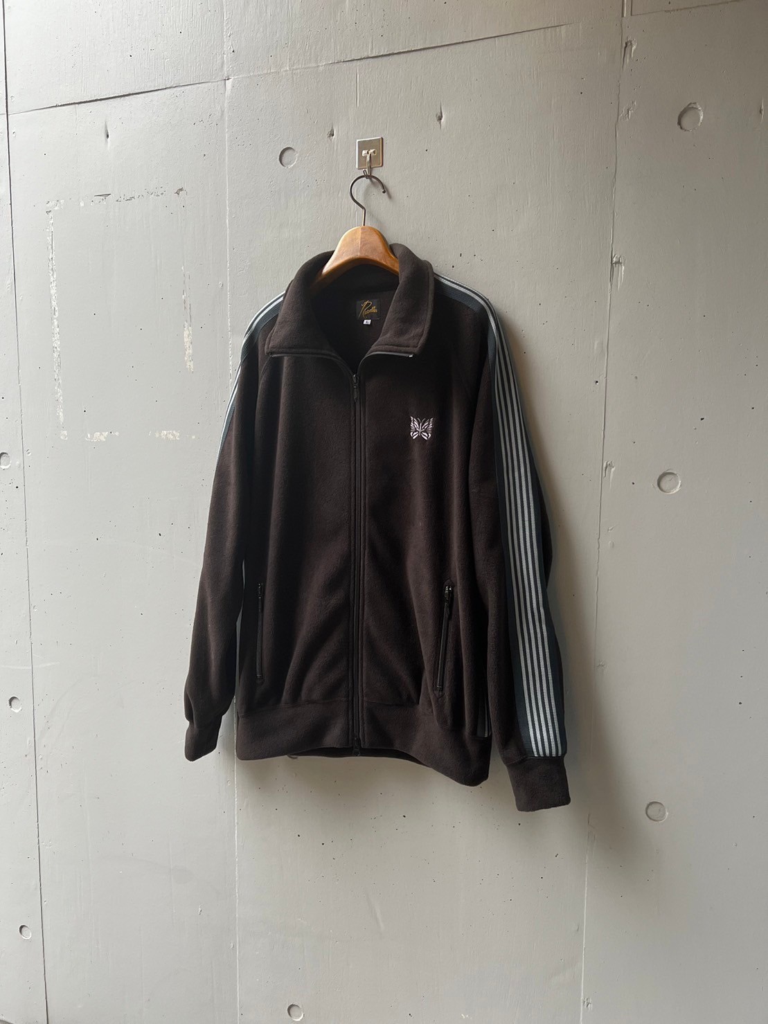 Needles/ニードルズ/別注Track Jacket - Poly Fleece(M BLACK)｜ B'2nd