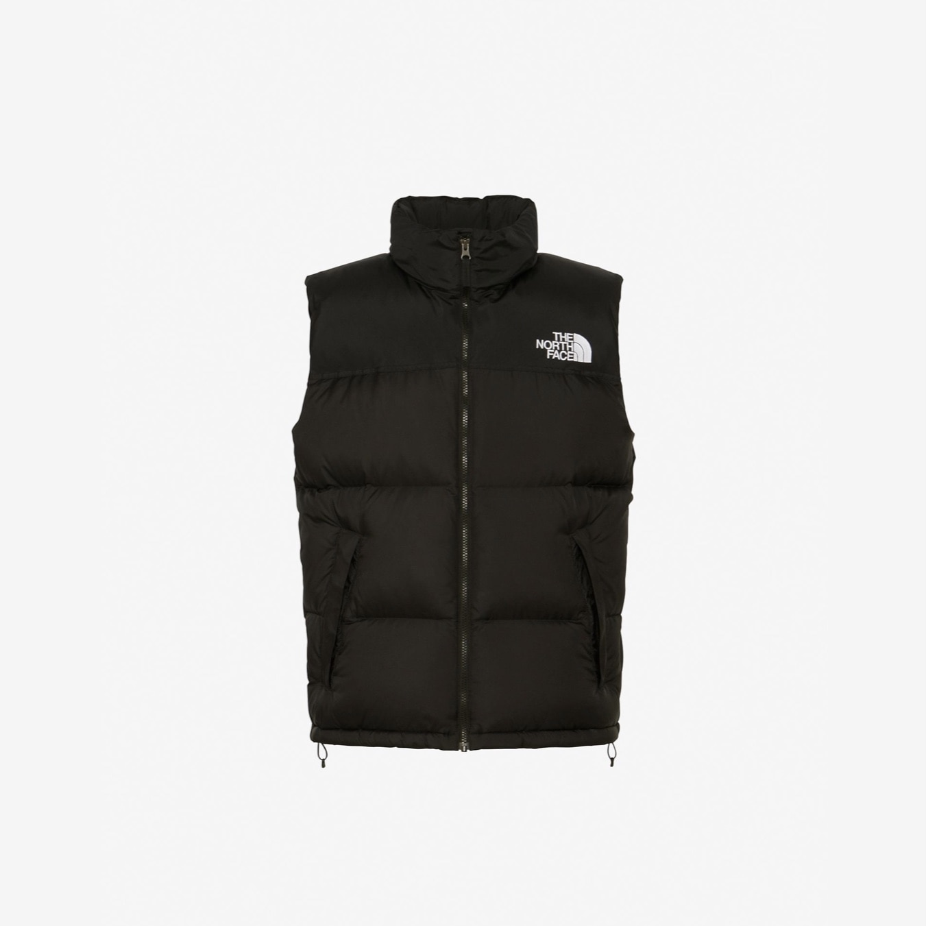 the north face vest black