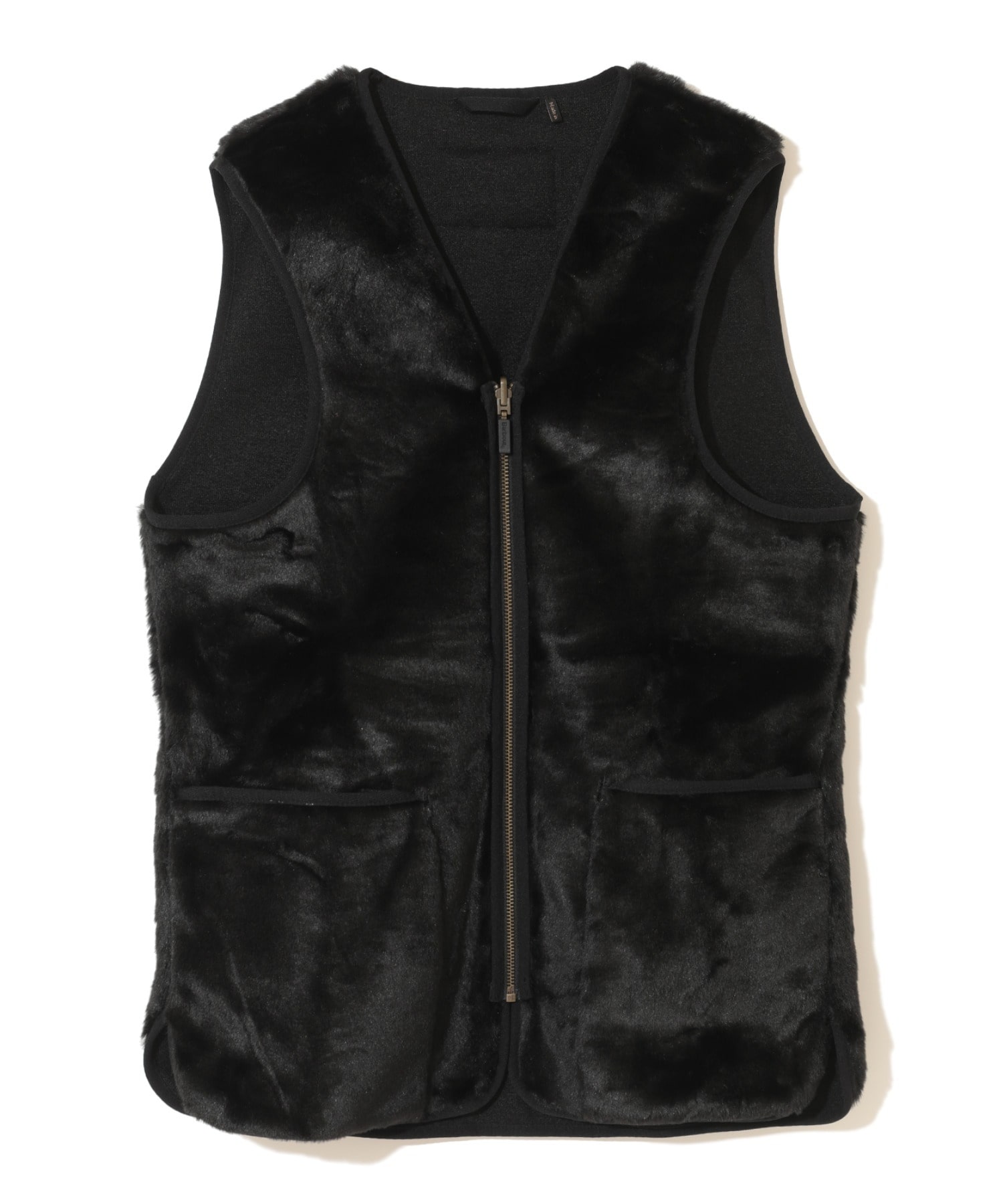 BARBOUR/バブアー/フロントジップファーライナーベスト（スリムフィット） BLACK 40