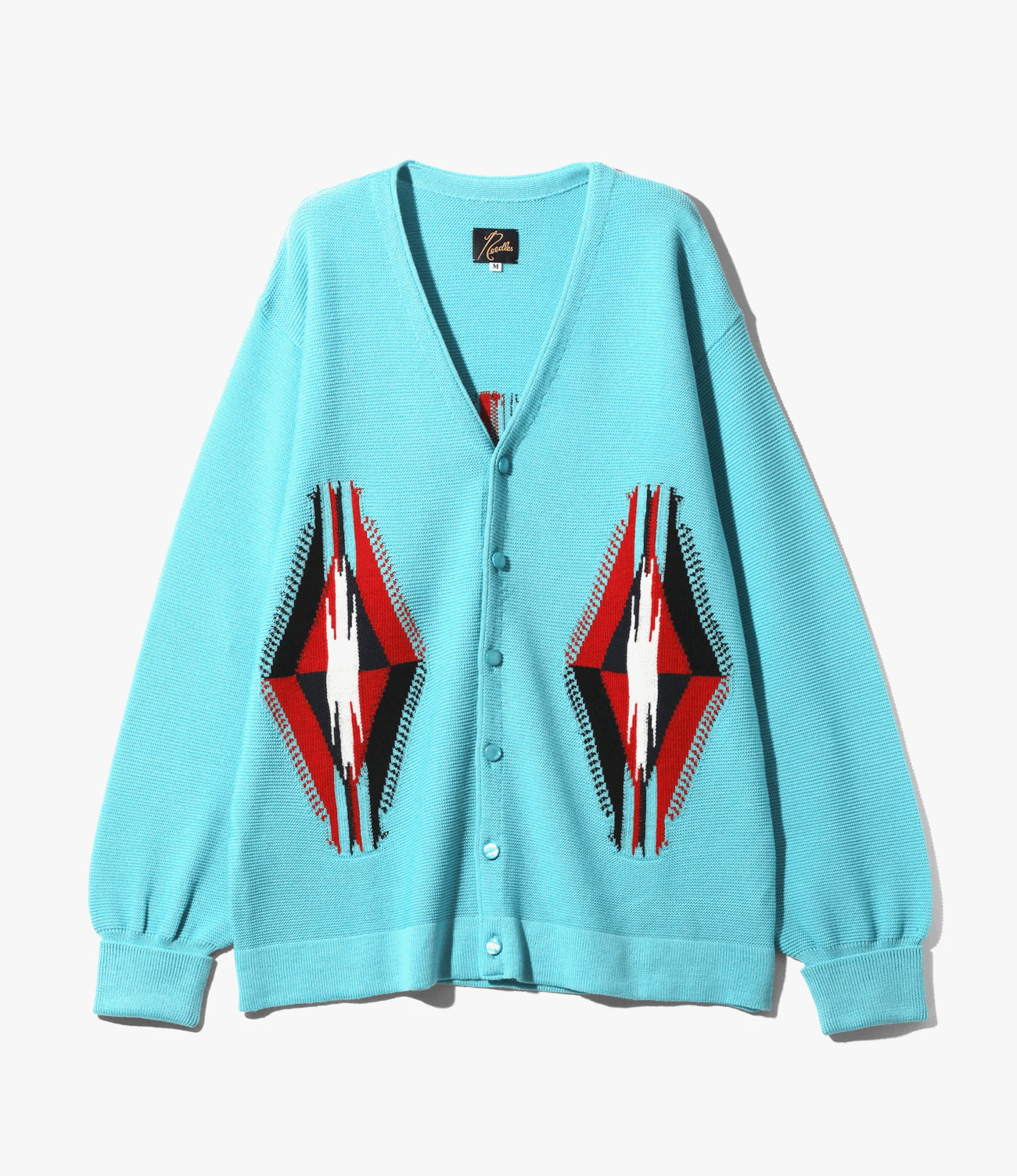 Needles/ニードルズ/V NECK CARDIGAN - CHIMAYO(M A-SAX BLUE)｜ B'2nd 