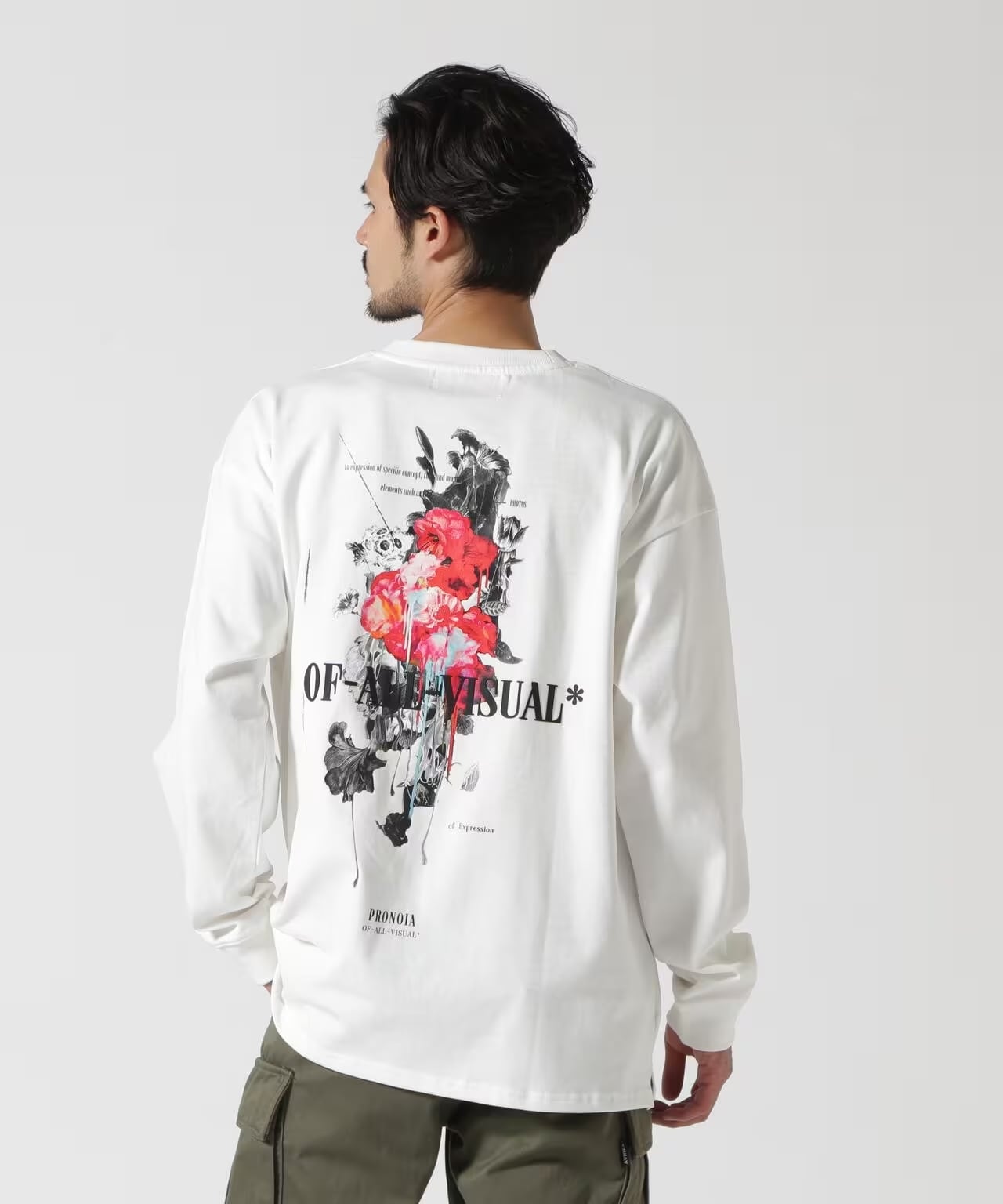 A4A/エーフォーエー/PRONOIA L/S TEE White F