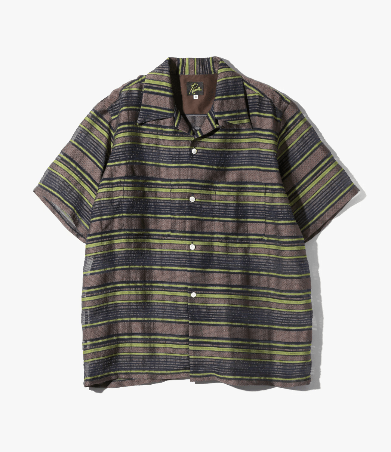 Needles/ニードルズ/S/S ONE-UP SHIRT - PE/R CHIFFON SUCKER PLAID(S  B-NAVY-YELLOW)｜ B'2nd｜名古屋PARCO | ONLINE PARCO（オンラインパルコ）