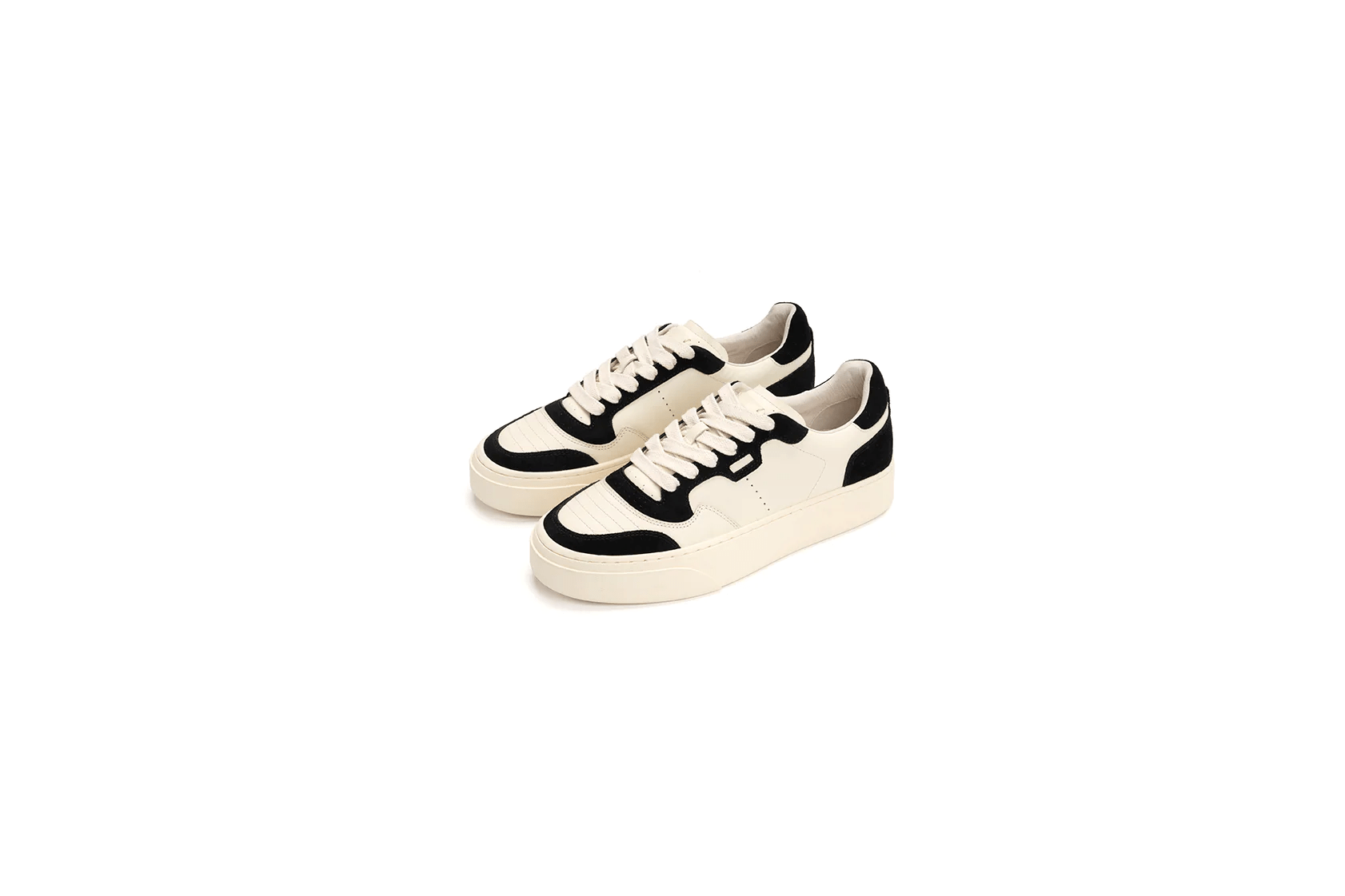 FOOT INDUSTRY/フットインダストリー/STITCHING URBAN SNEAKER CREAM WHITE/ANTHRACITE 42