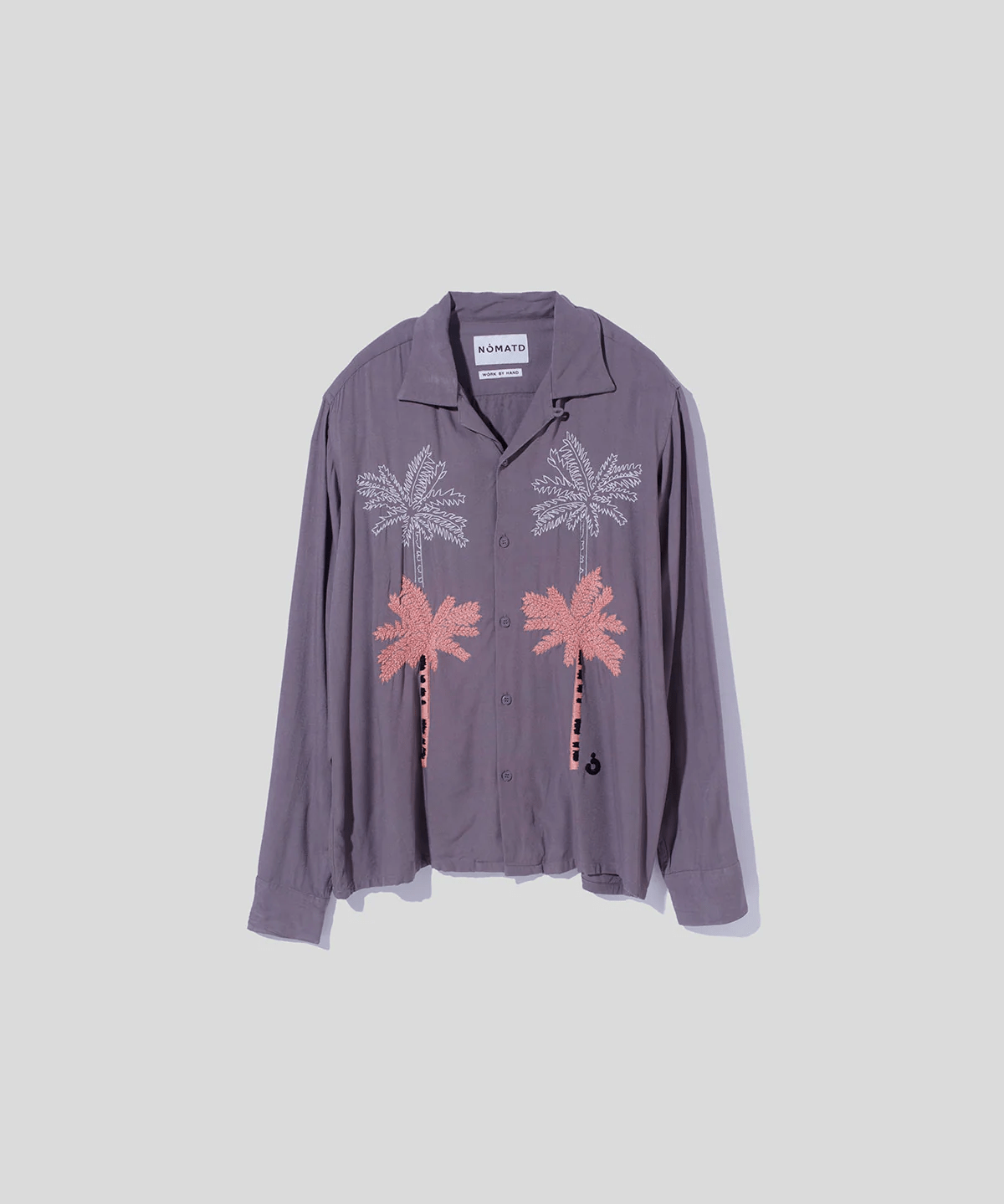 NOMA t.d Palm Tree Hand Embroidery シャツノーマ