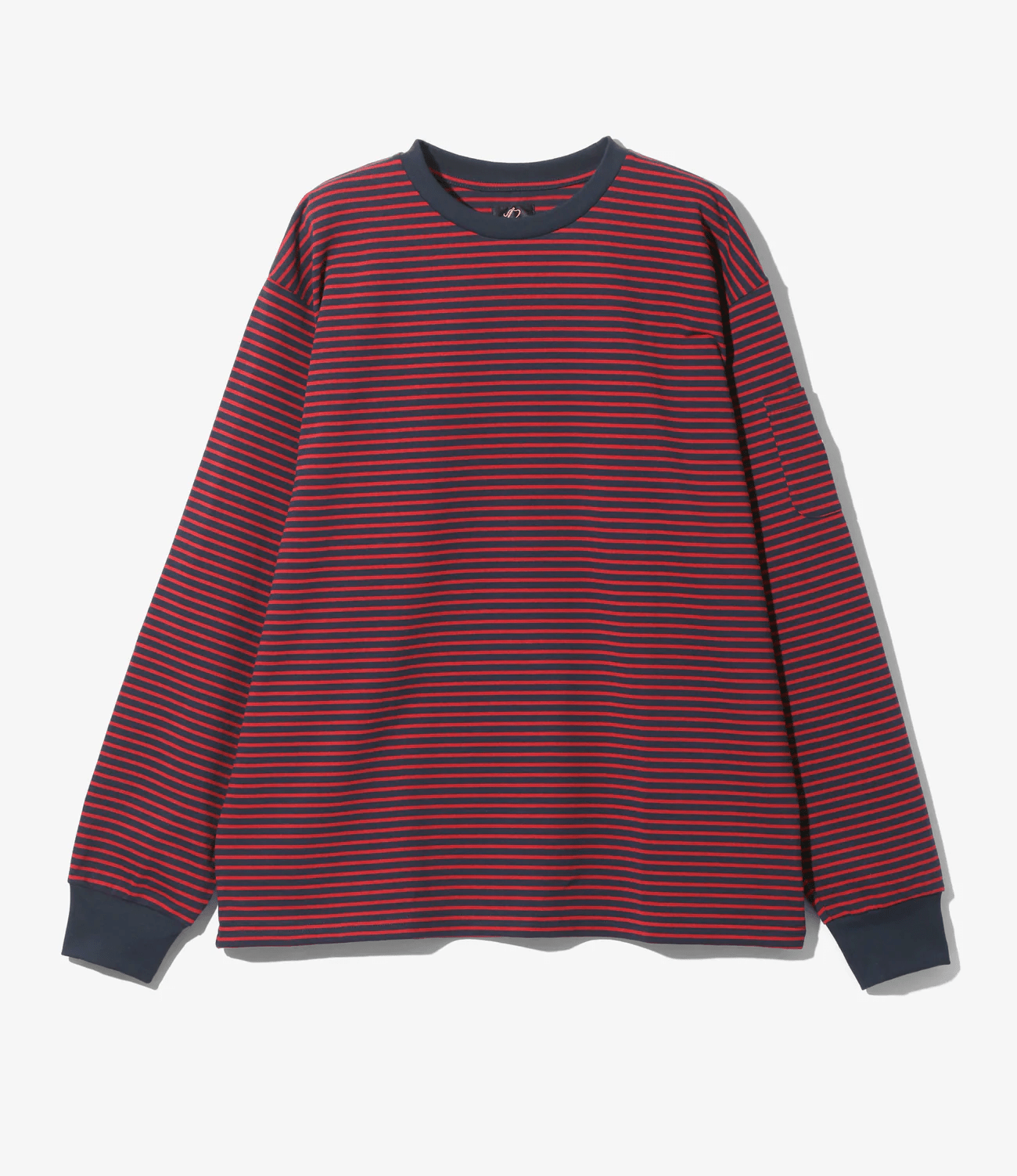 Needles/ニードルズ/L/S CREW NECK T - COTTON ST. JERSEY