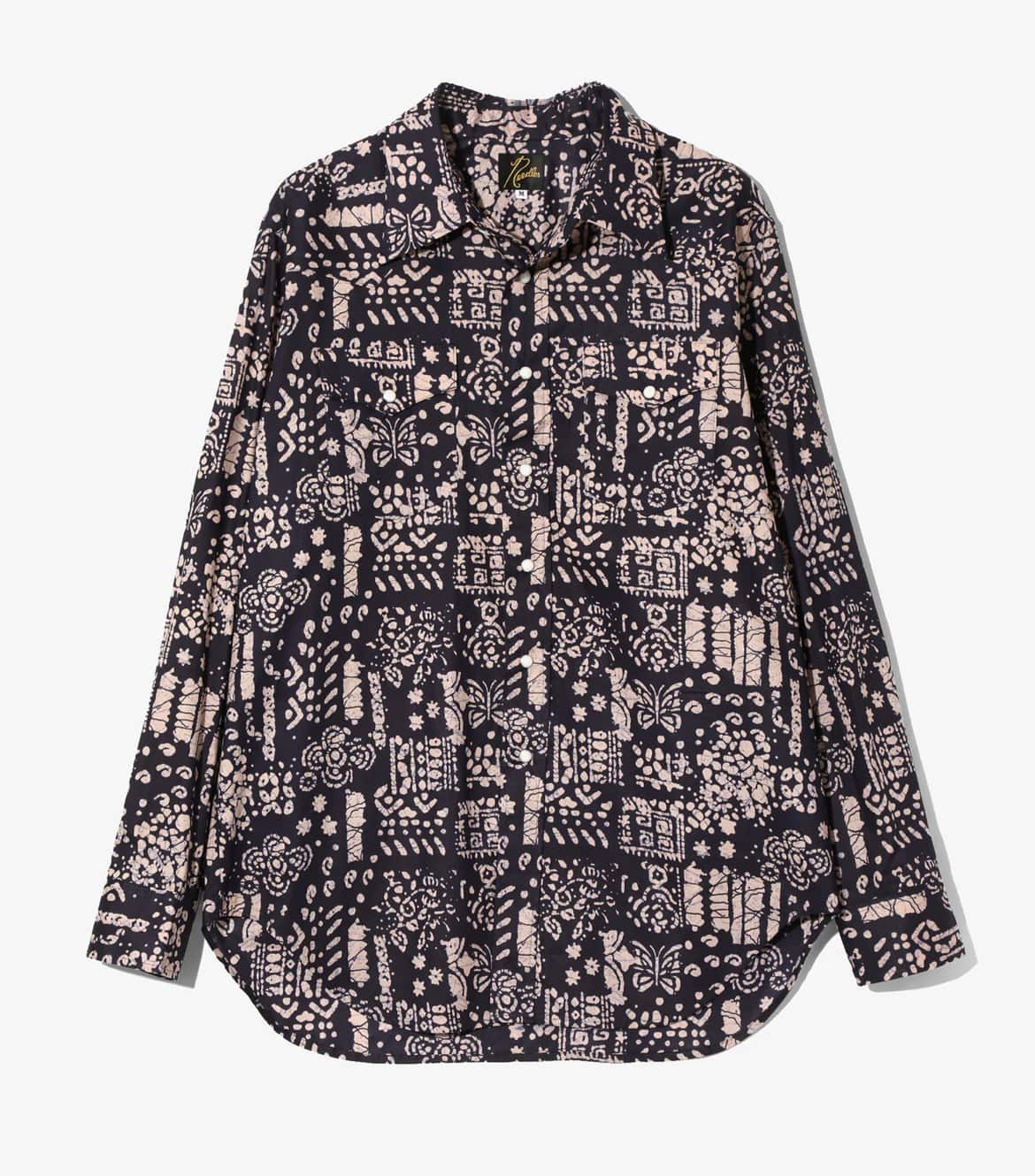 Needles/ニードルズ/WESTERN SHIRT- PT. C. LAWN/ BATIK B-Navy M