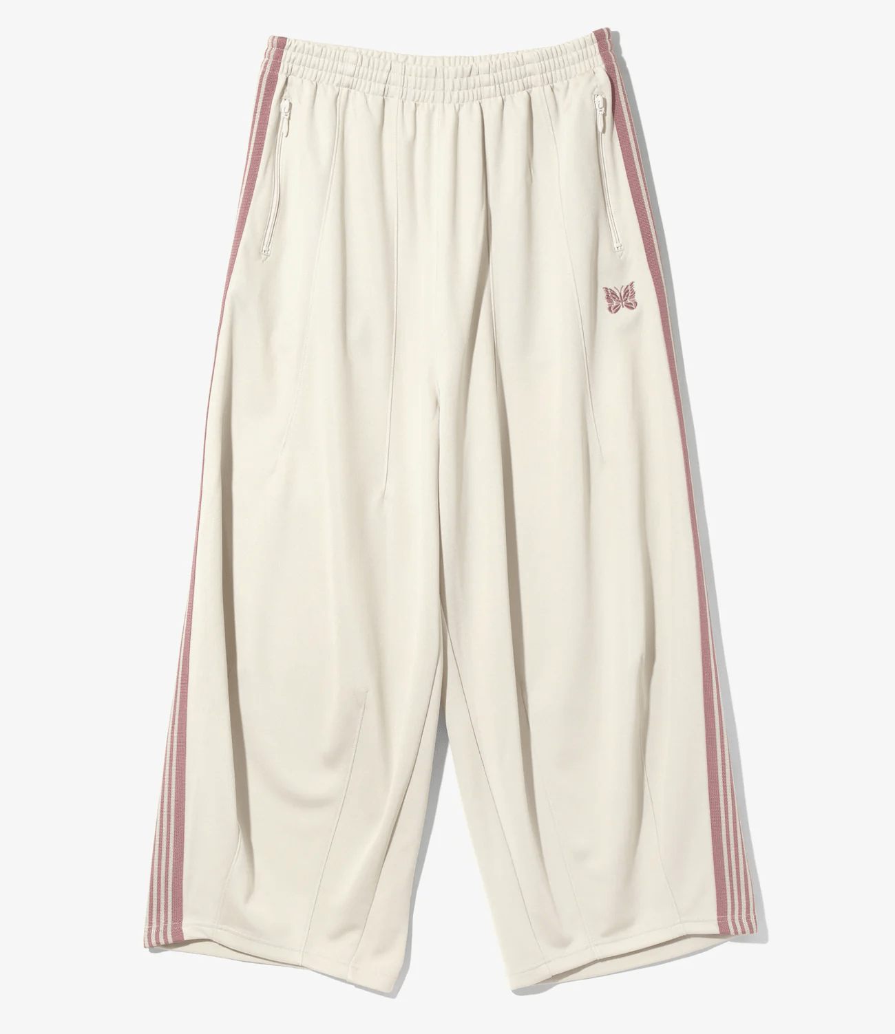 Needles/ニードルズ/H.D. TRACK PANT - POLY SMOOTH(S A-Ivory)｜ B 