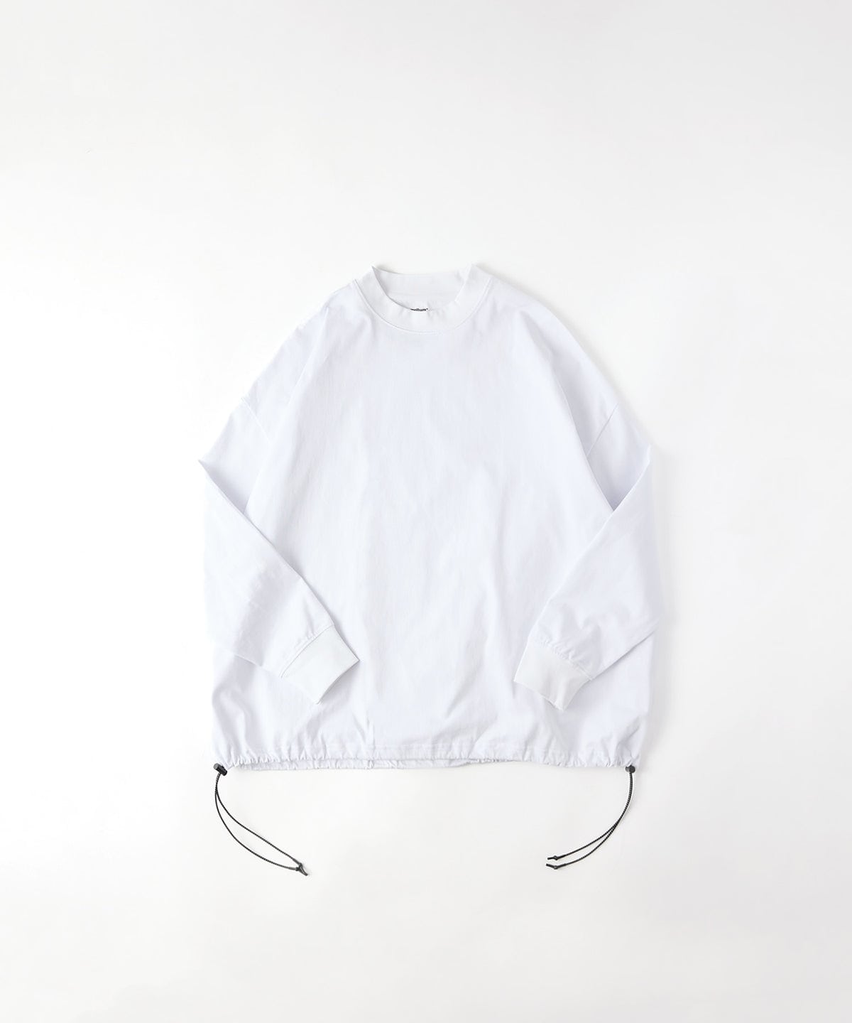 meltum/メルタム/BALLOON TEE L/S WHITE 2