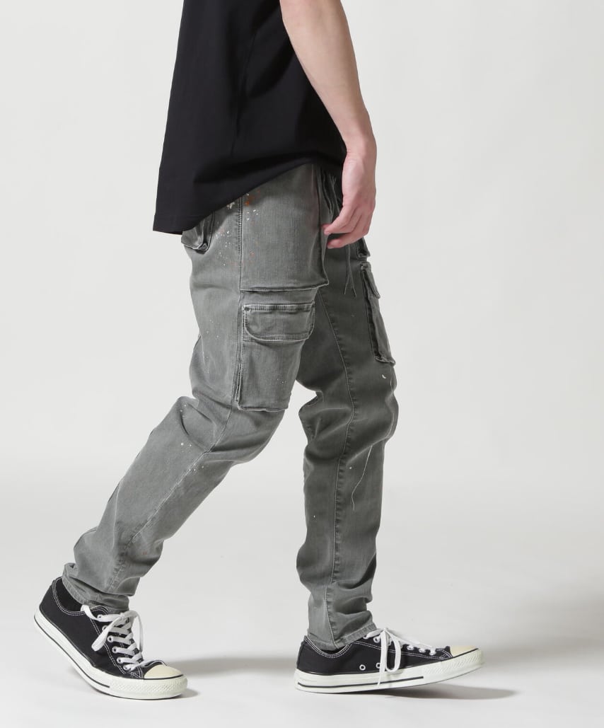 SURT/サート/CARGOフロントポケットパンツ KHAKI XS
