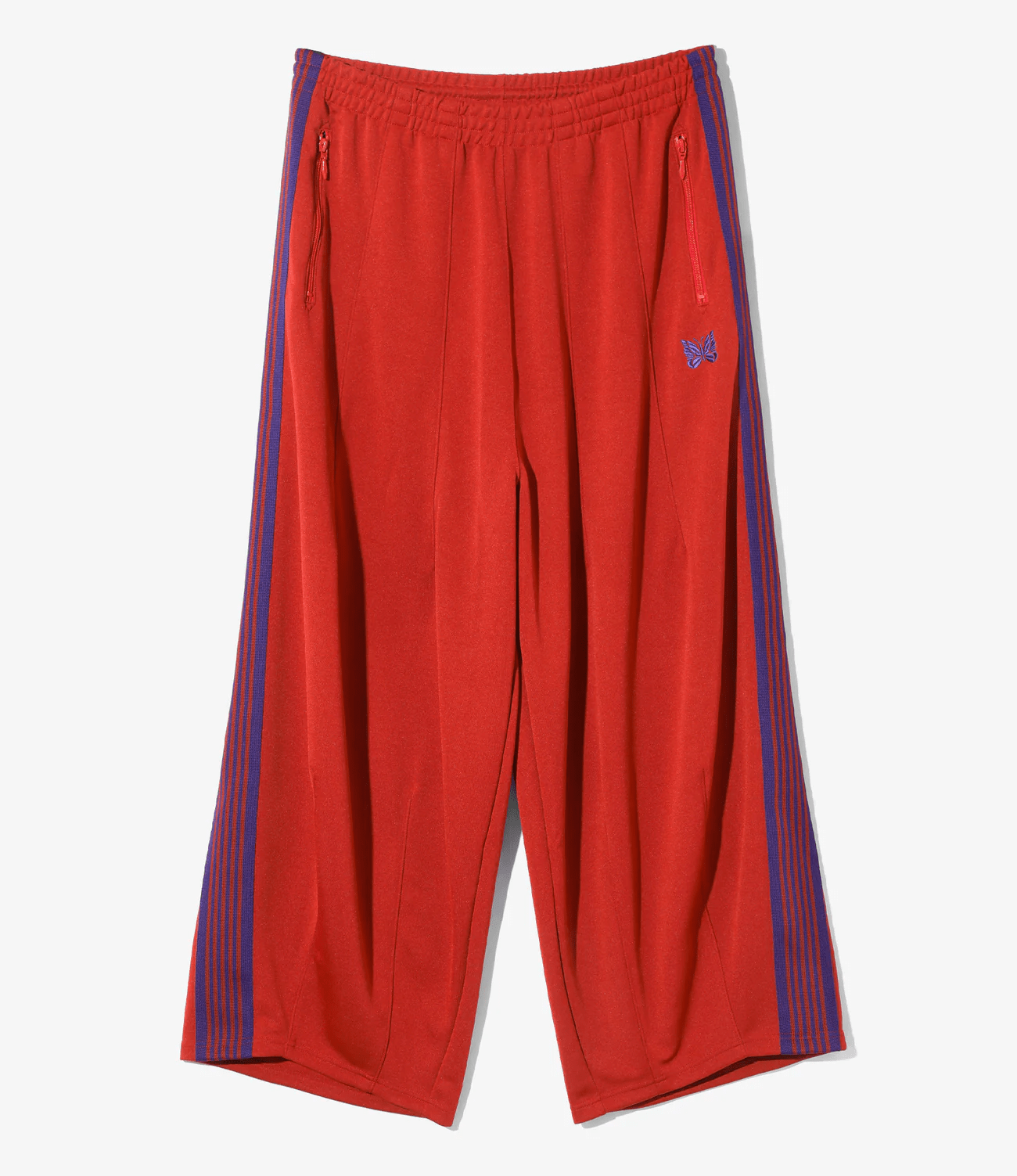 Needles/ニードルズ/H.D. TRACK PANT - POLY SMOOTH(XS C-red