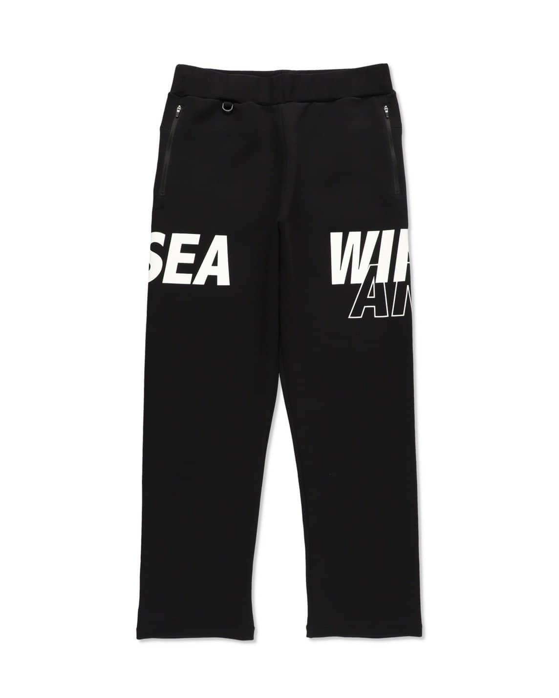 WINDANDSEA/ウィンダンシー/RELAXED FIT PONTE SWEAT PANT BLACK L