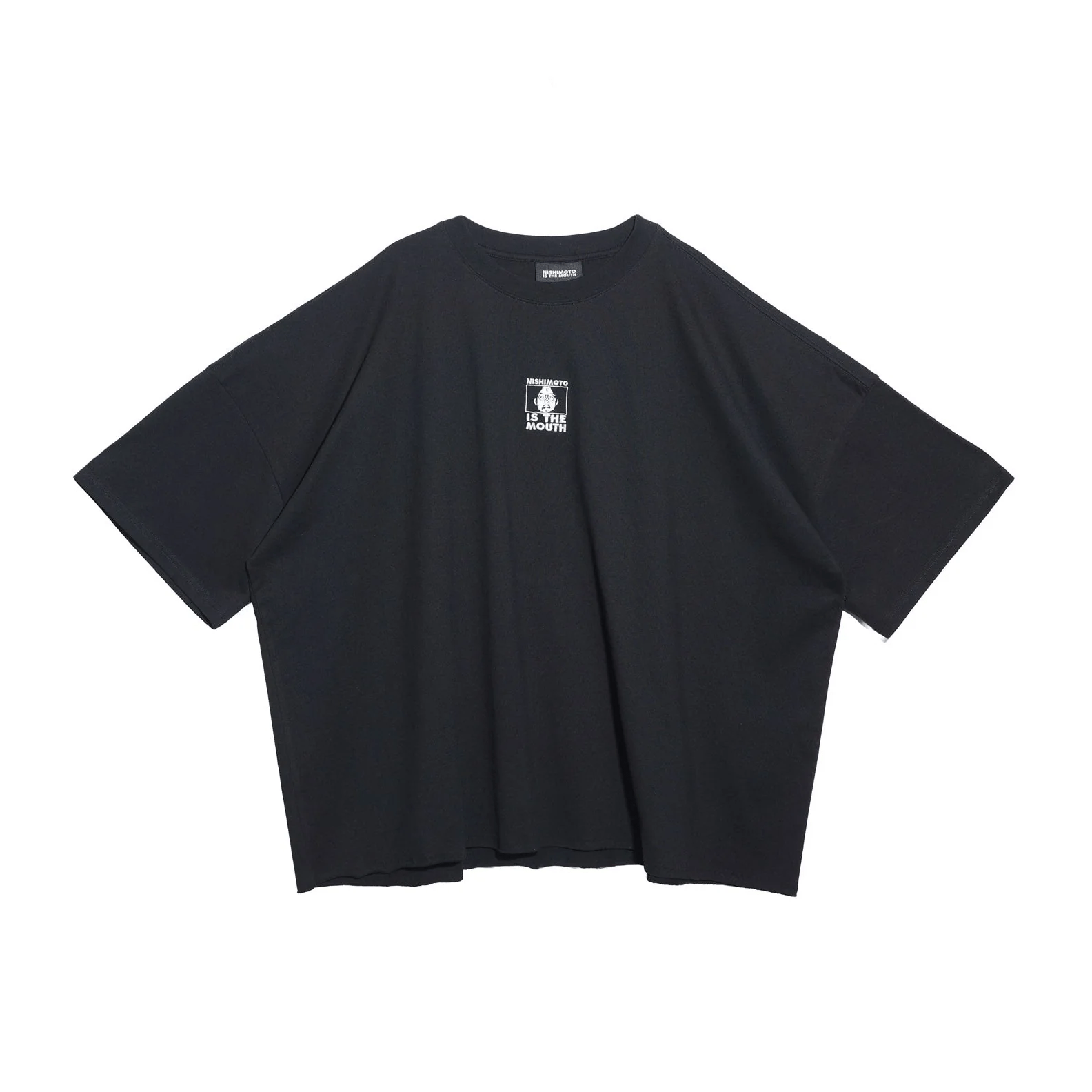 NISHIMOTO IS THE MOUTH/ニシモトイズザマウス/WIDE S/S TEE NIM-EWD01 BLACK L-XL