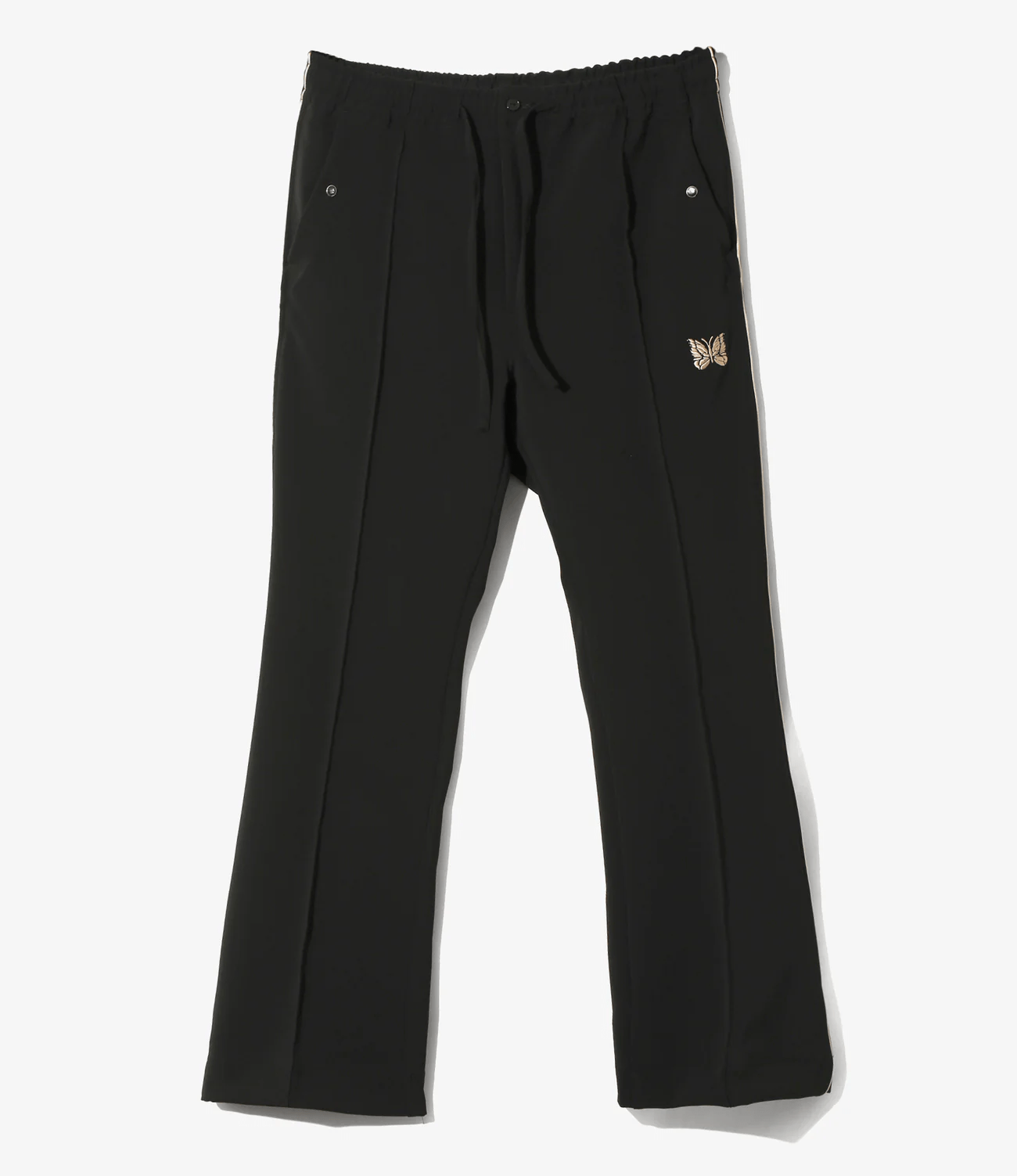 Needles/ニードルズ/Piping Cowboy Pant - Poly Double Cloth BLACK XS