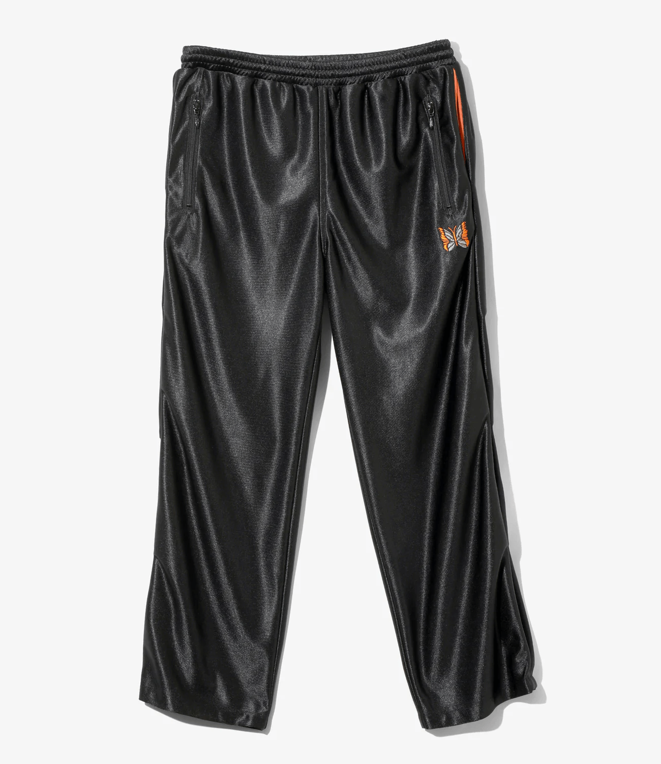 Needles/ニードルズ/TRACK PANT - TRICOT SATEEN BLACK M