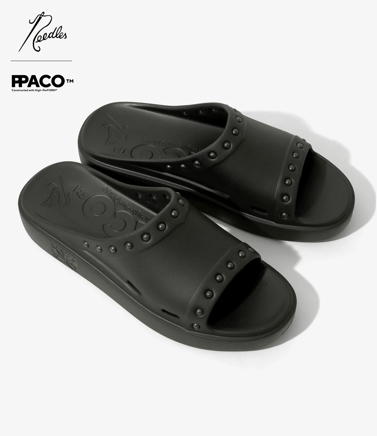 NEEDLESx PPACO/ニードルズ×パコ/LUX-2 NEEDLES EDITION WITH STUDS BLACK US8/26