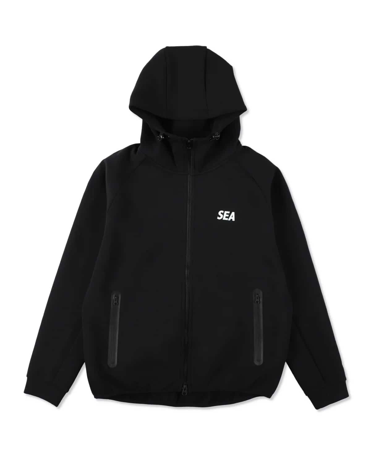 ウィンダンシー　Nylon SEA Switch Tech Parka L WINDANDSEA/ウィンダンシー/TECH SWEAT ZIP UP SWEATSHIRT(S BLACK