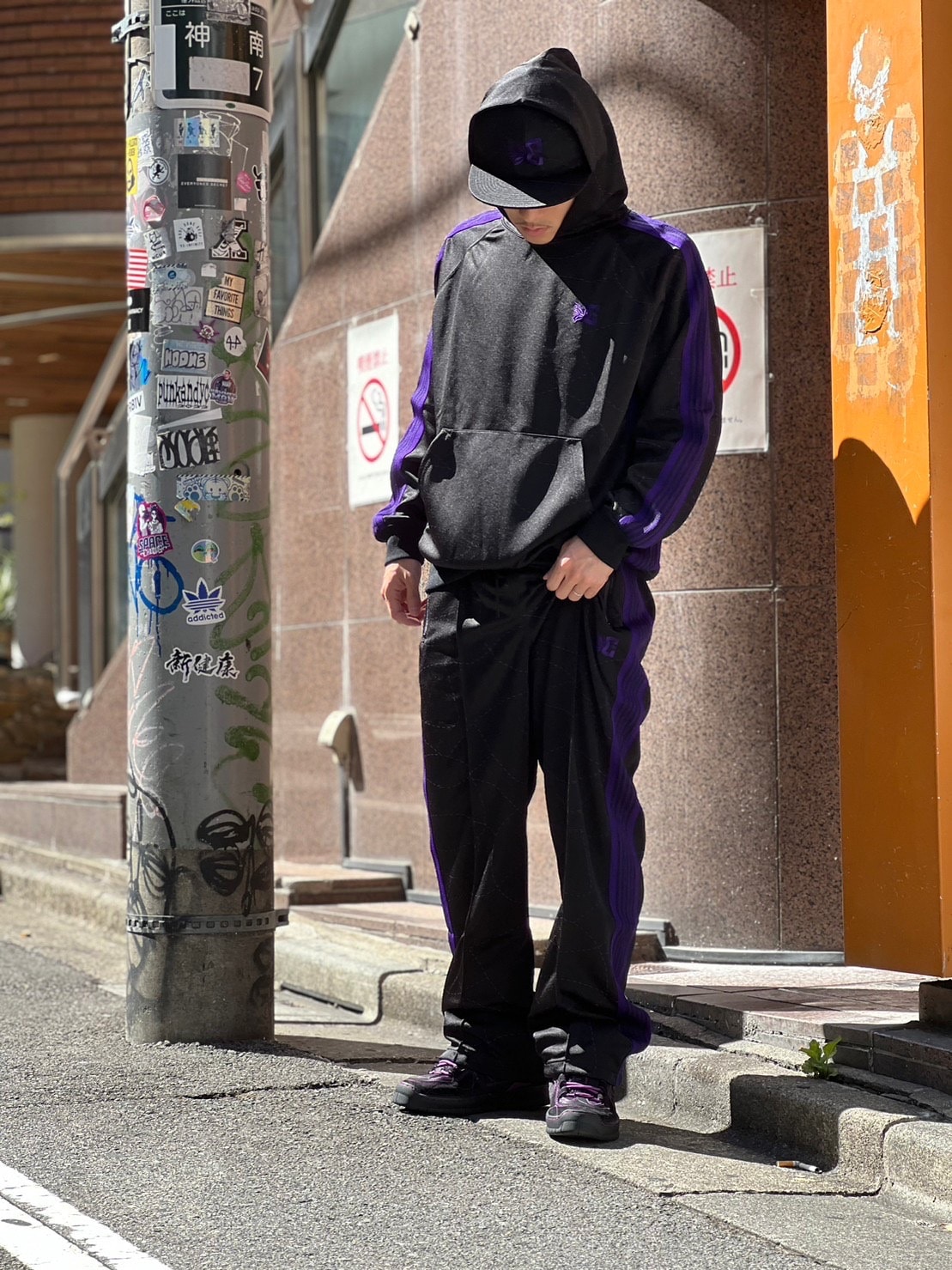 Needles × DC SHOES/ニードルズ×ディーシーシューズ/TRACK PANT - POLY