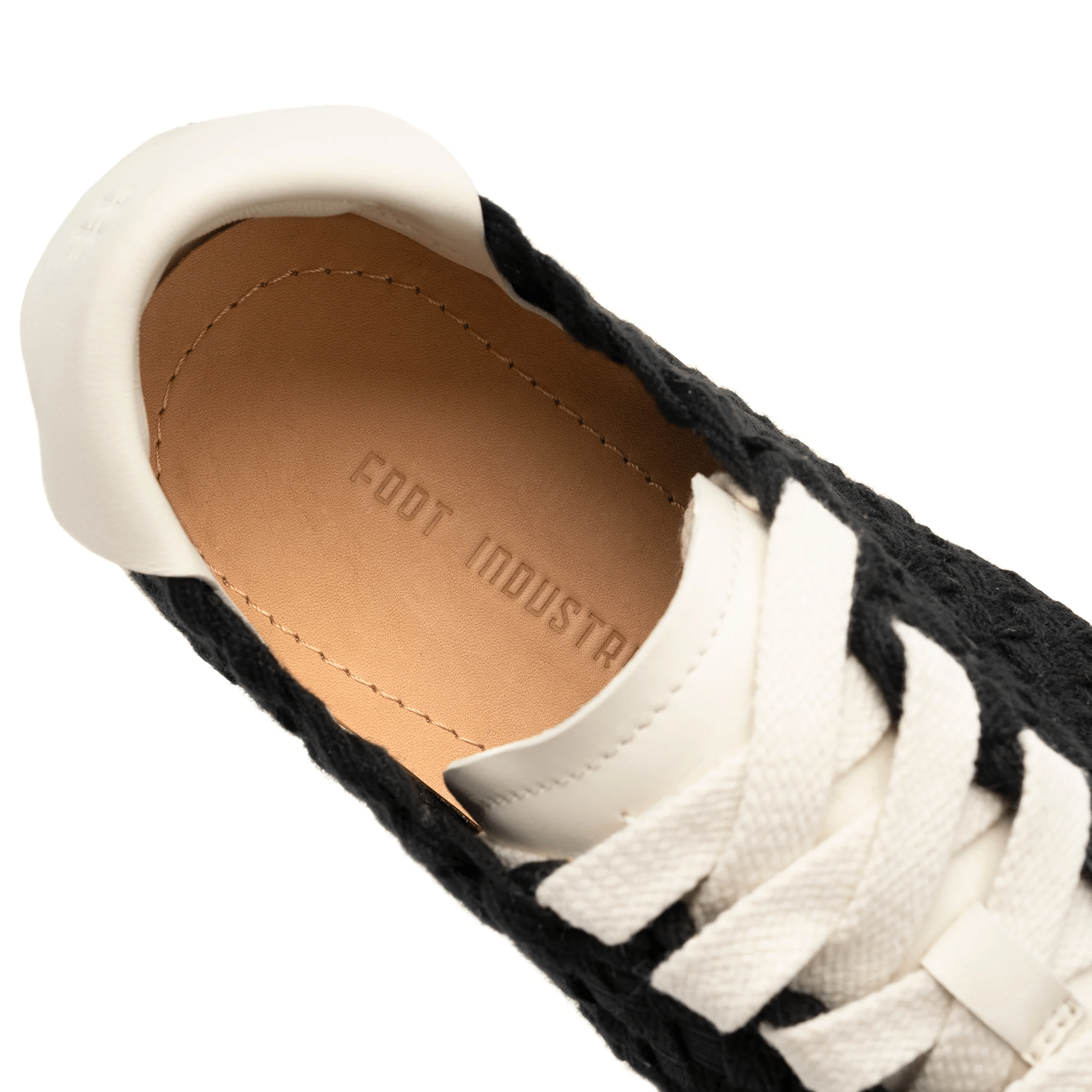 FOOT INDUSTRY/フットインダストリー/SKATE SNEAKER KNITTING, ANTHRACITE/CREAM WHITE